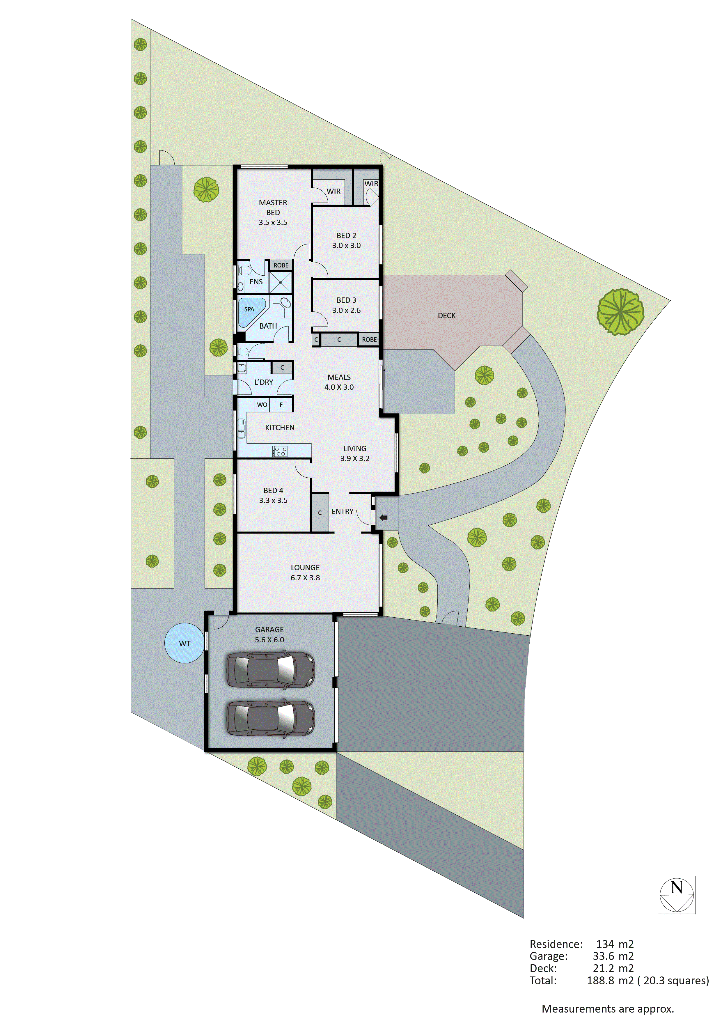 3 Emery Drive, Dingley Village VIC 3172 - Floorplan