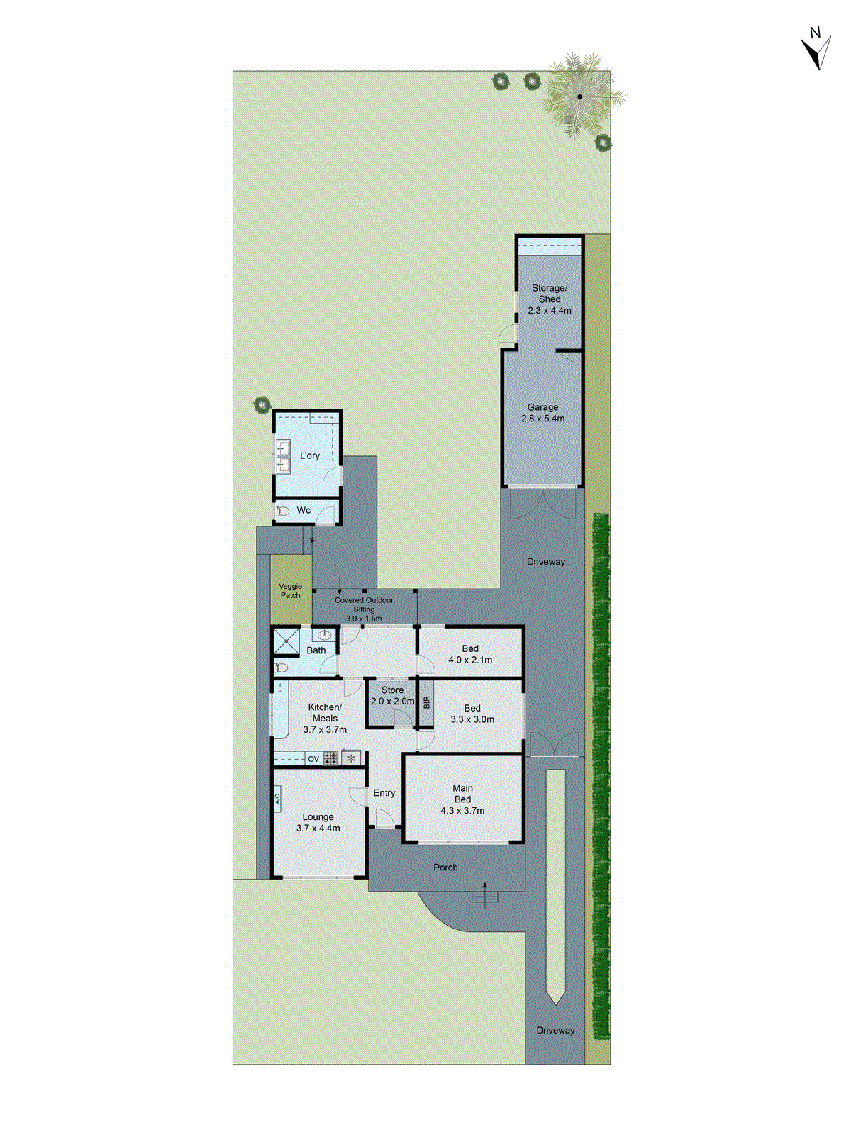 3 Fairy Street, Bell Post Hill VIC 3215 - Floorplan