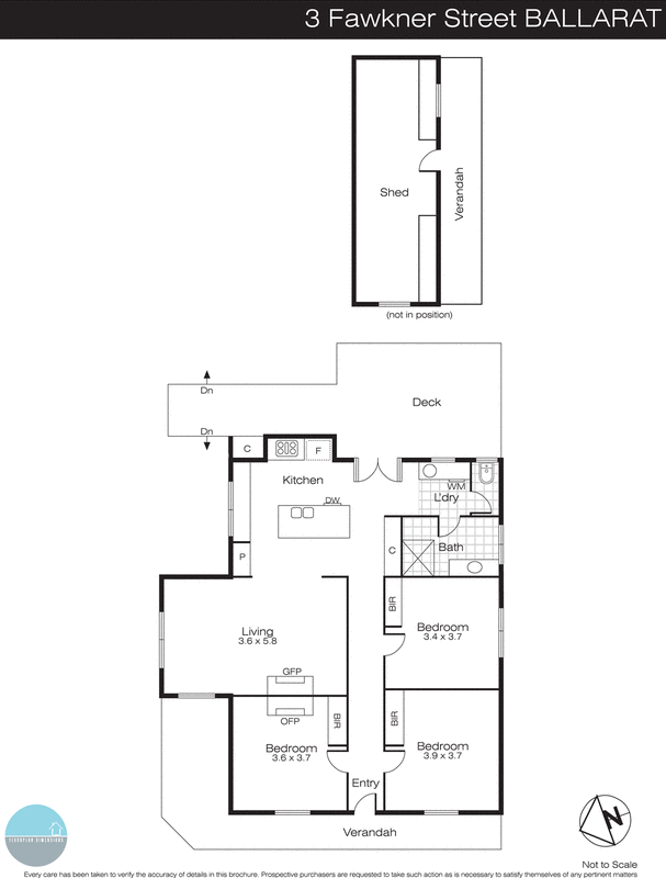 3 Fawkner Street, Ballarat Central VIC 3350 - Floorplan