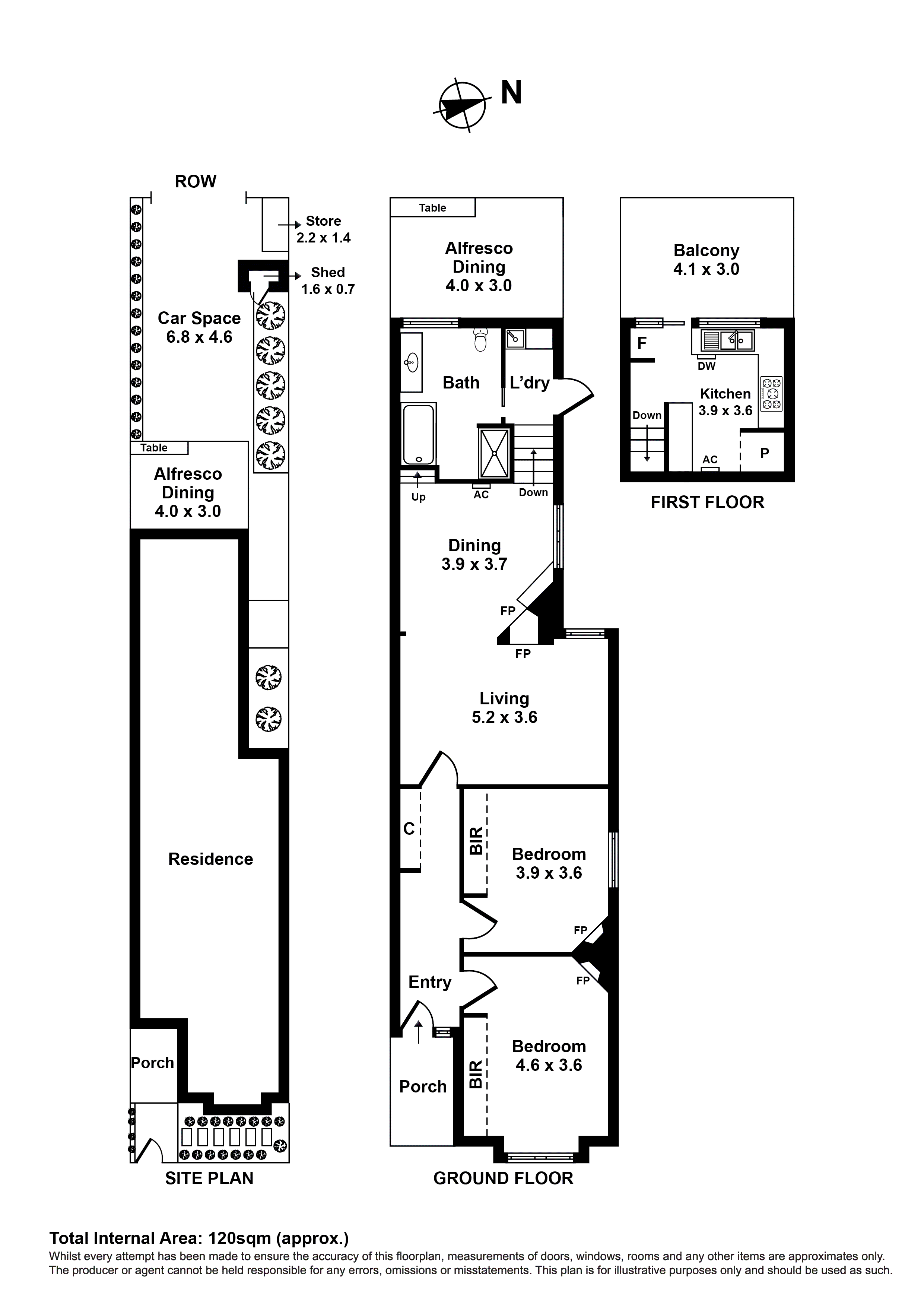 3 Federation Street, Ascot Vale VIC 3032 - Floorplan