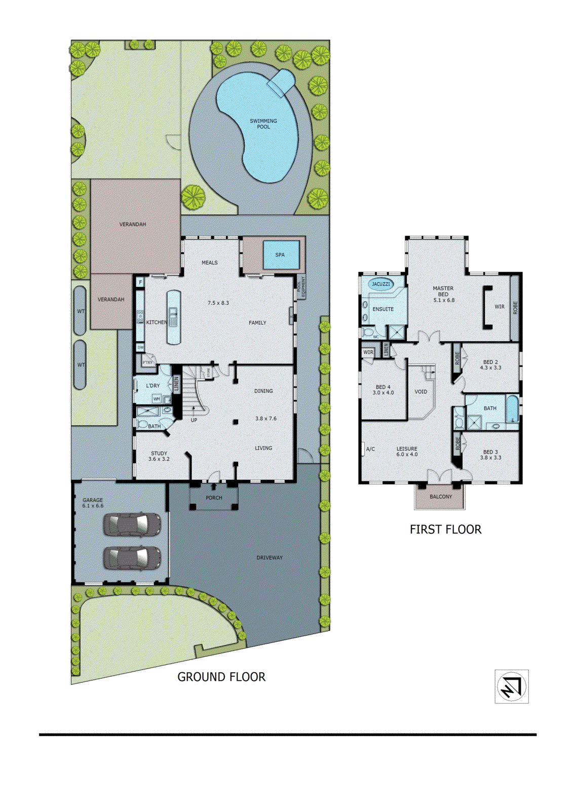 3 Ferntree Grove, Aspendale Gardens VIC 3195 - Floorplan