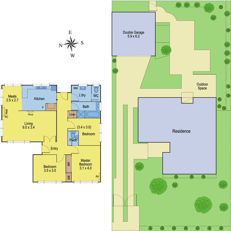 3 Flower Court, Grovedale VIC 3216 - Floorplan
