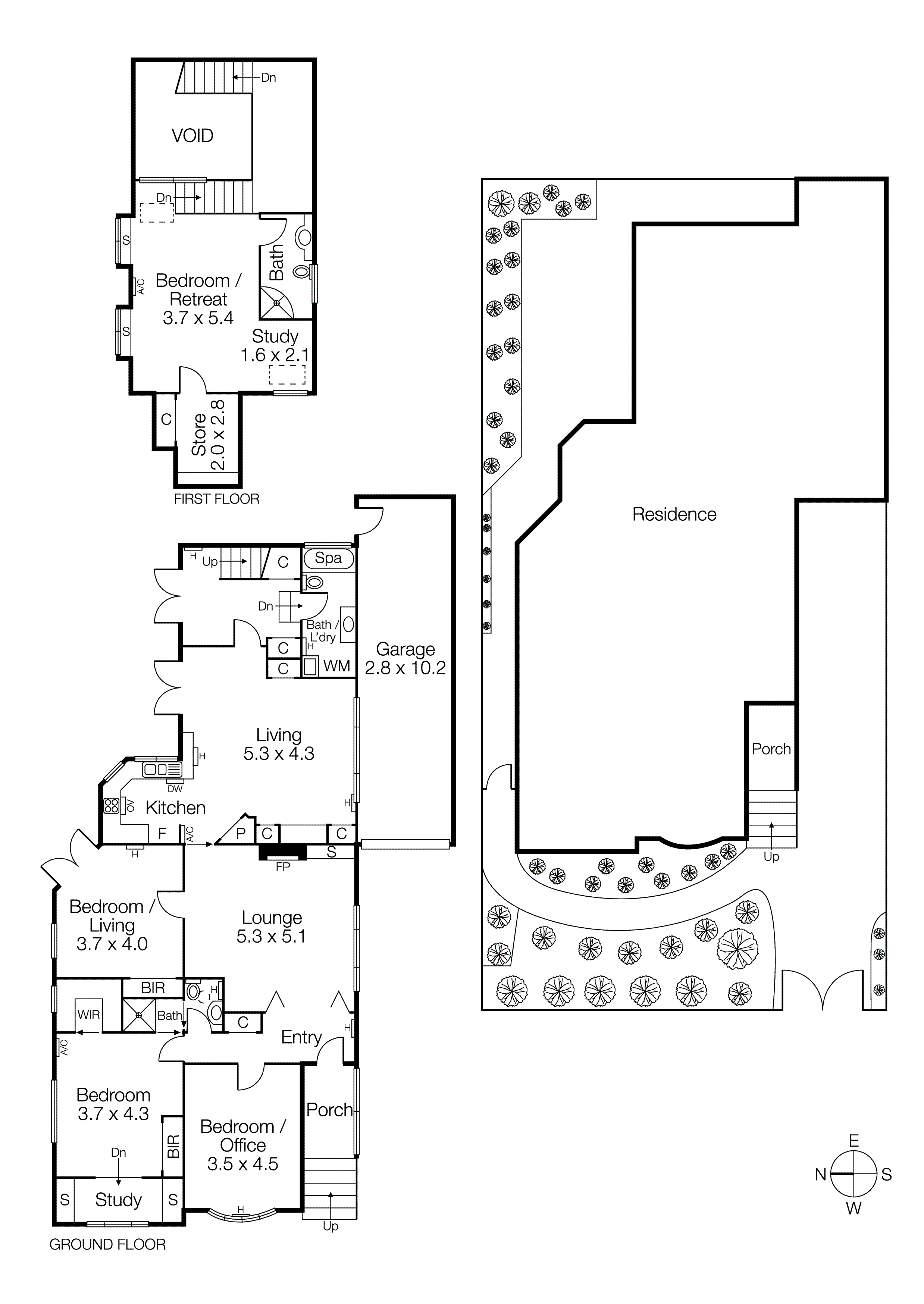 3 Gillies Street, Hampton VIC 3188 - Floorplan