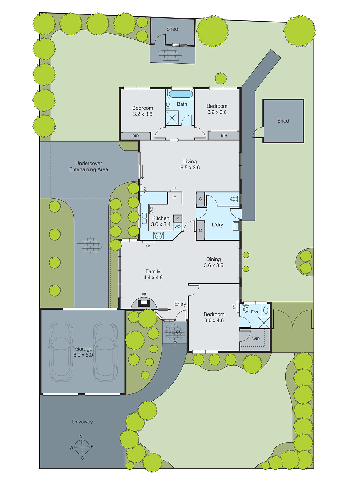3 Glastonbury Drive, Highton VIC 3216 - Floorplan