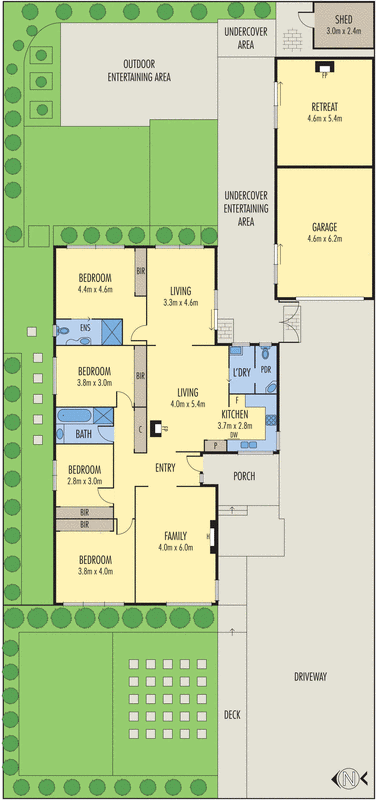 3 Glengarwyn Road, Leopold VIC 3224 - Floorplan