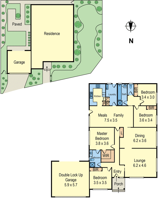 3 Golfwood Close, Dingley Village VIC 3172 - Floorplan