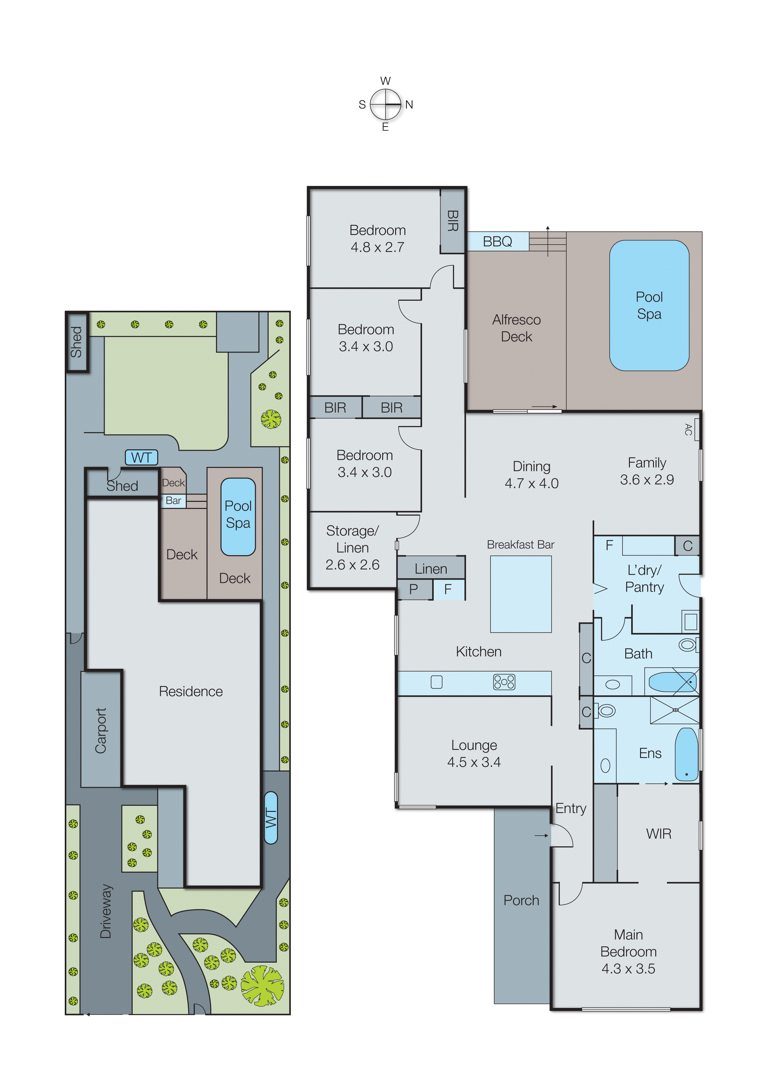3 Grandview Grove, Moorabbin VIC 3189 - Floorplan