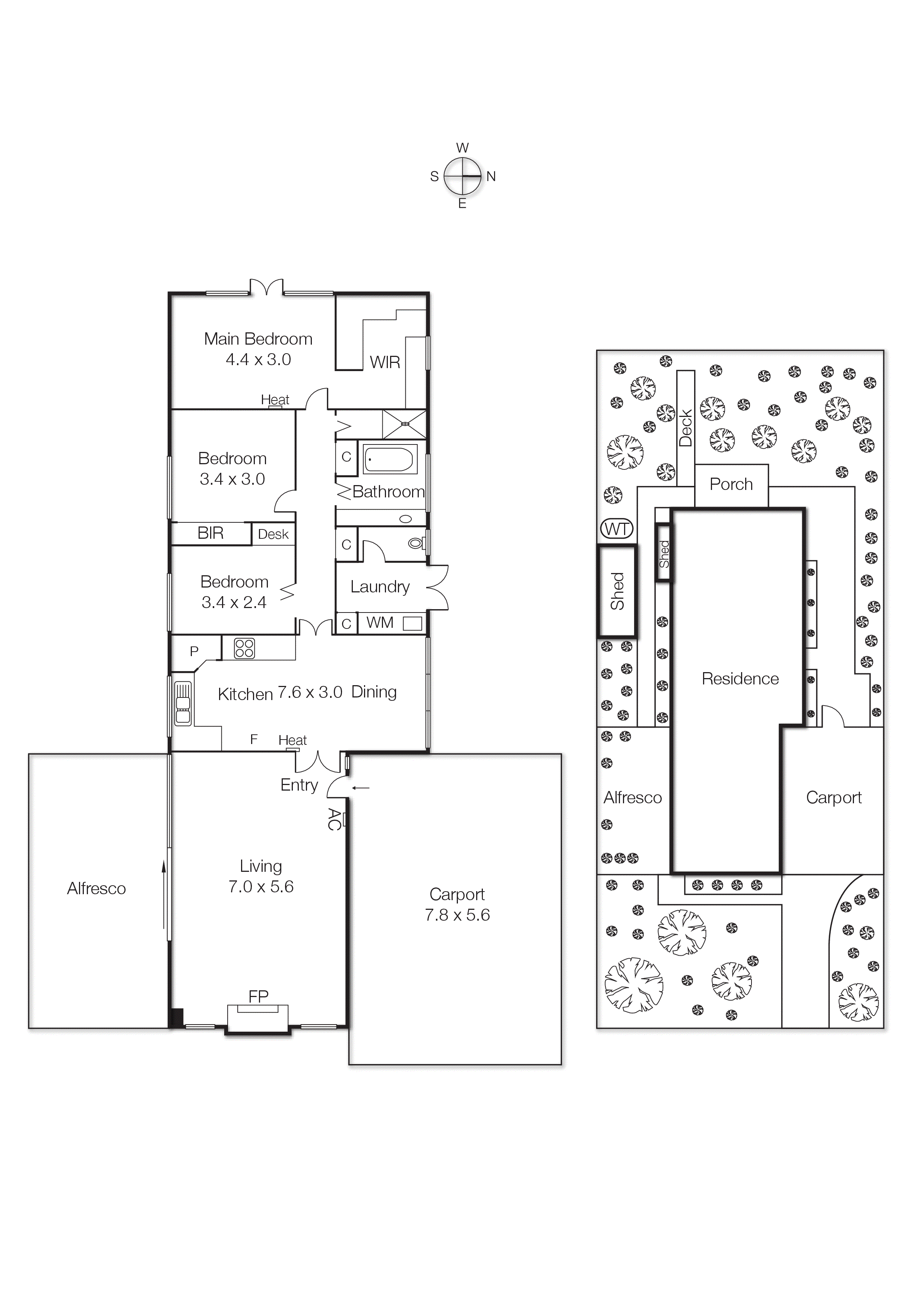 3 Green Parade, Sandringham VIC 3191 - Floorplan