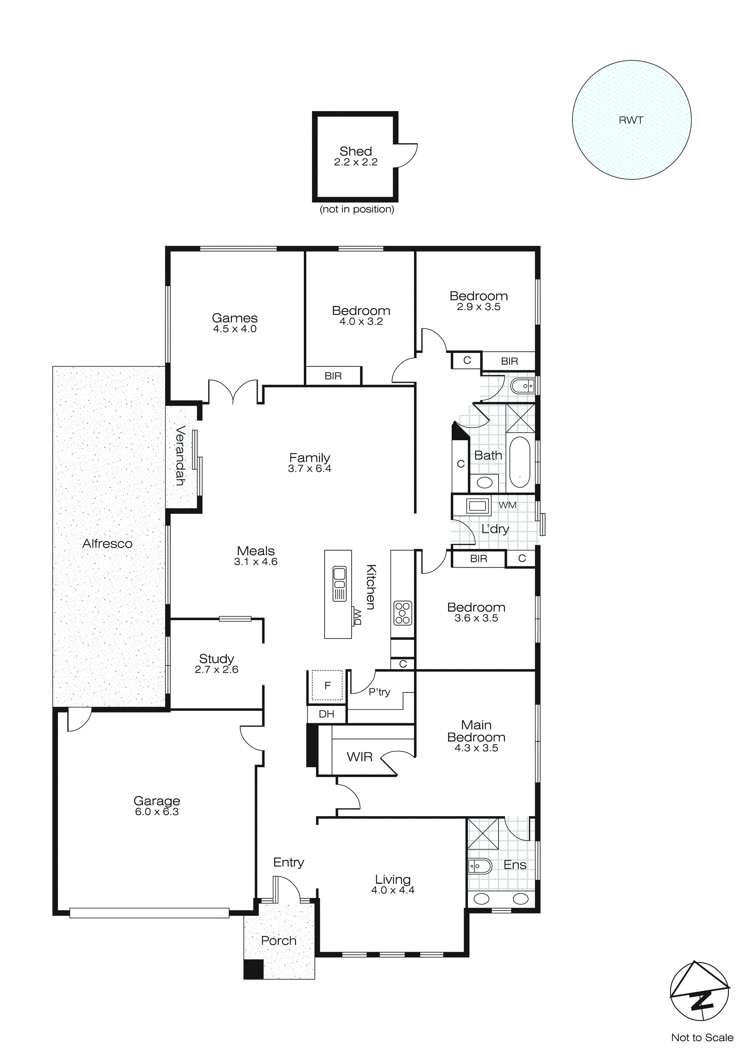 3 Greenhaven Court, Mount Clear VIC 3350 - Floorplan
