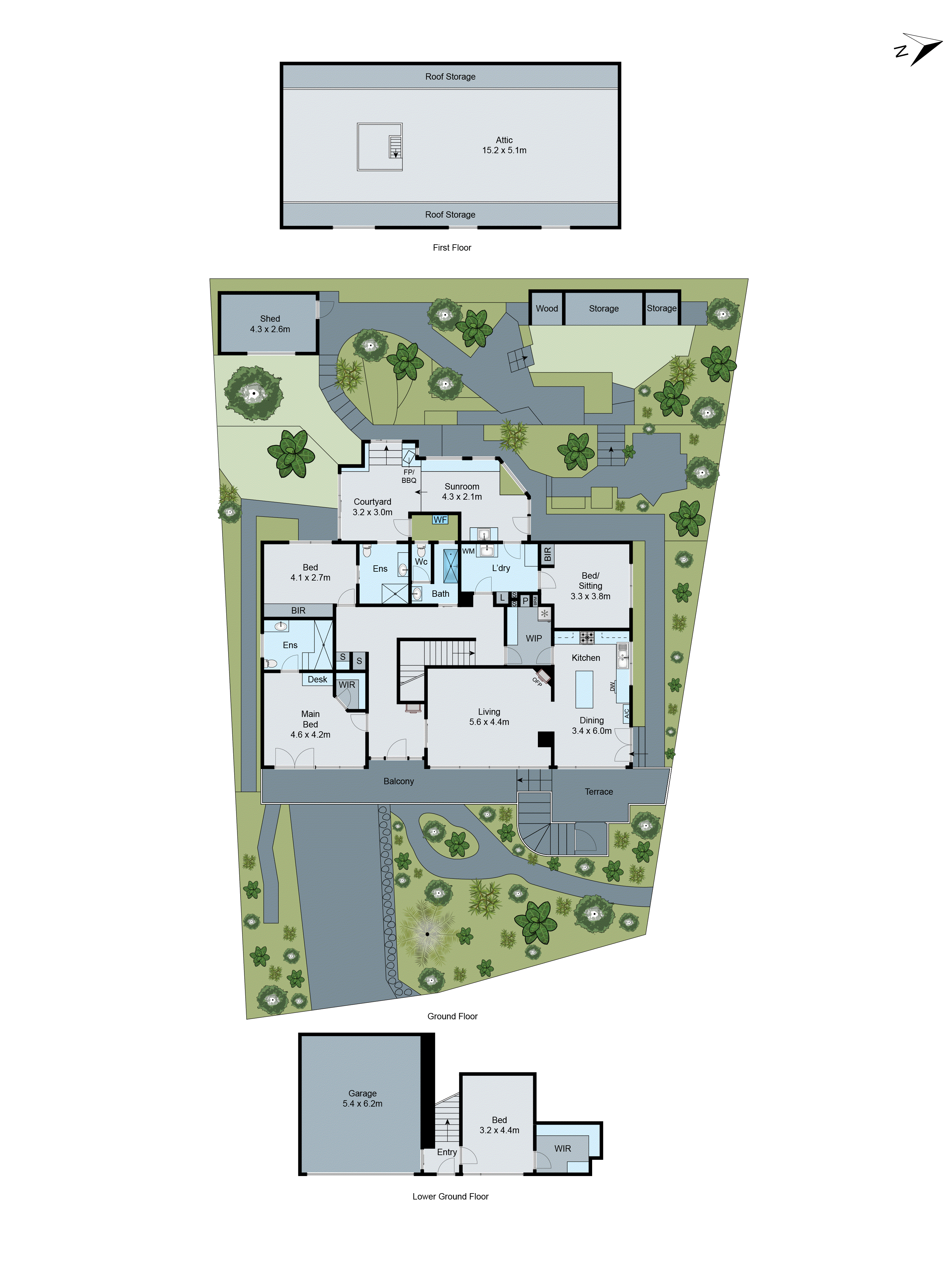 3 Greyfern Court, Highton VIC 3216 - Floorplan