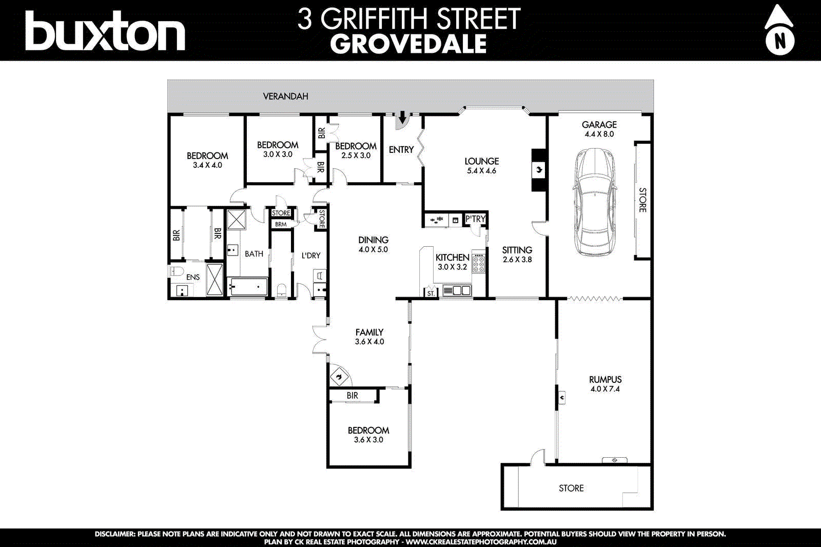 3 Griffith Street, Grovedale VIC 3216 - Floorplan