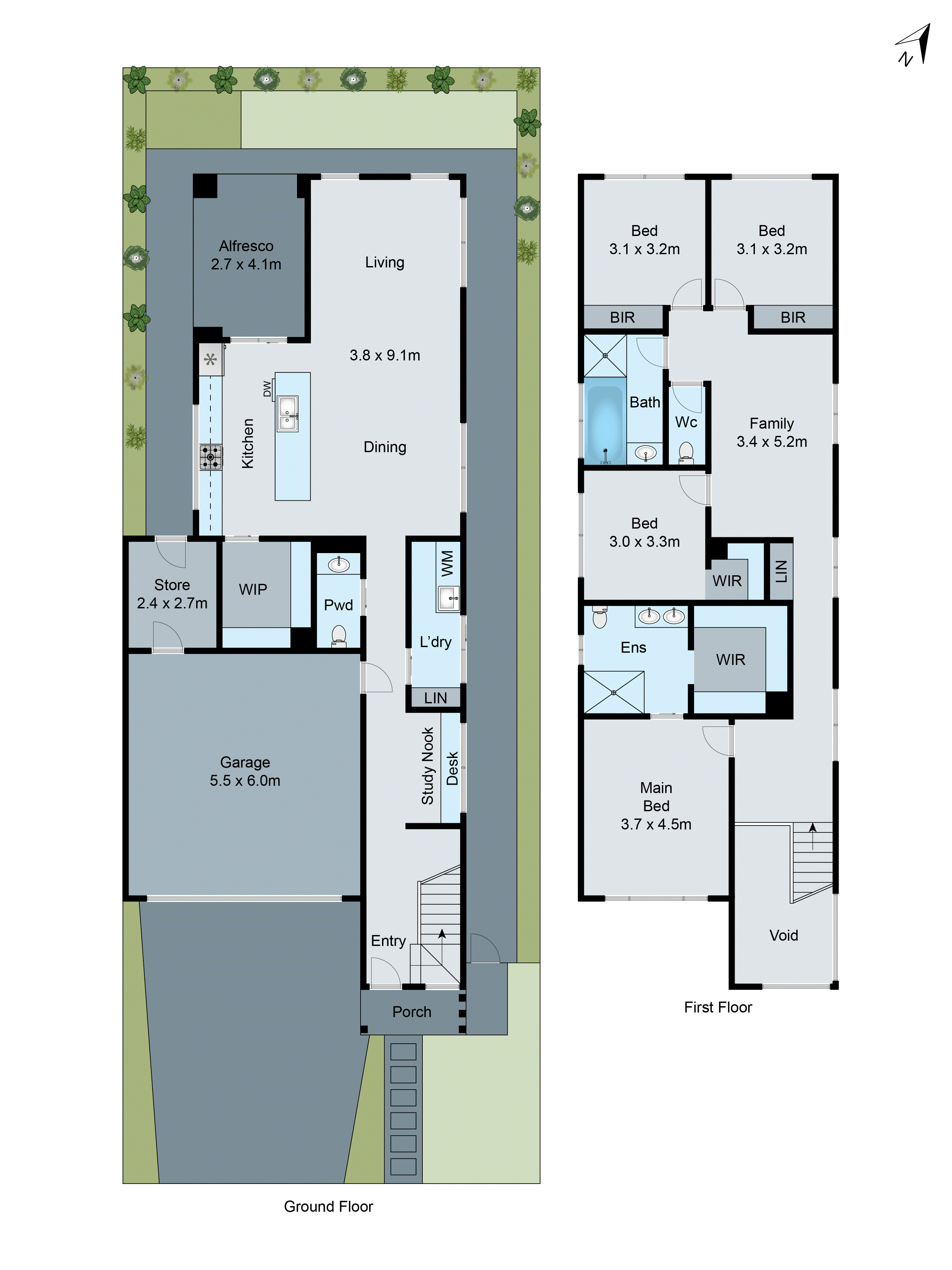 3 Gugger Place, Fyansford VIC 3218 - Floorplan