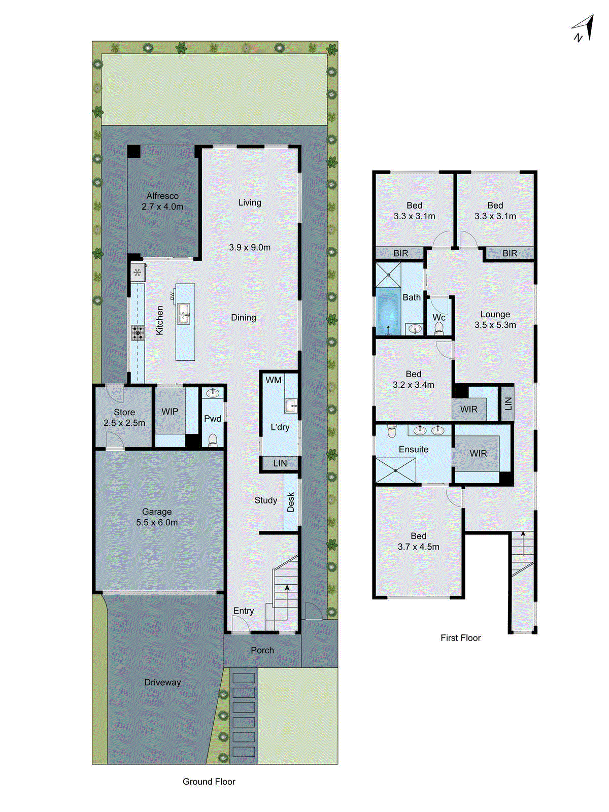 3 Gugger Place, Fyansford VIC 3218 - Floorplan