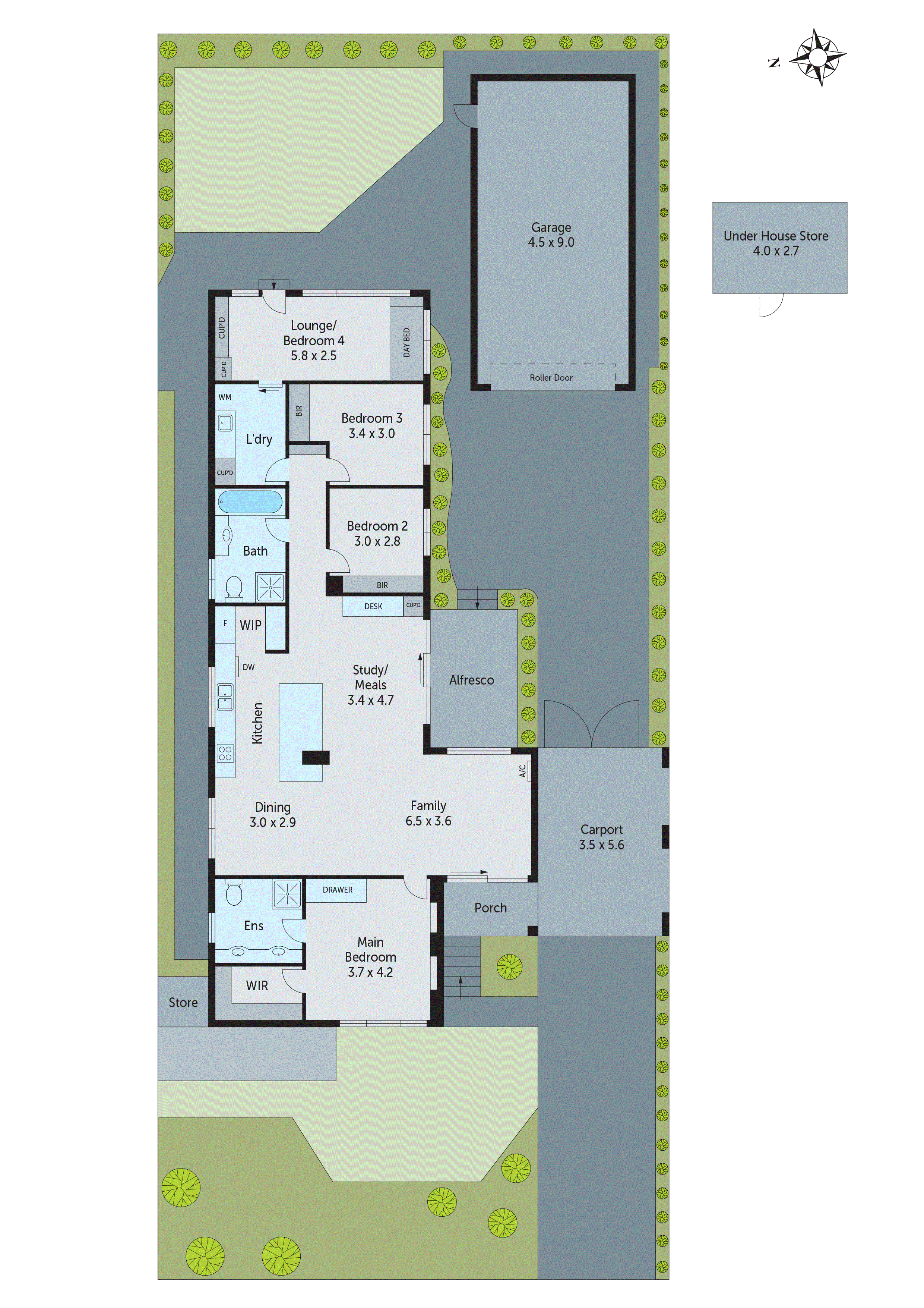 3 Gumarooka Avenue, Clifton Springs VIC 3222 - Floorplan
