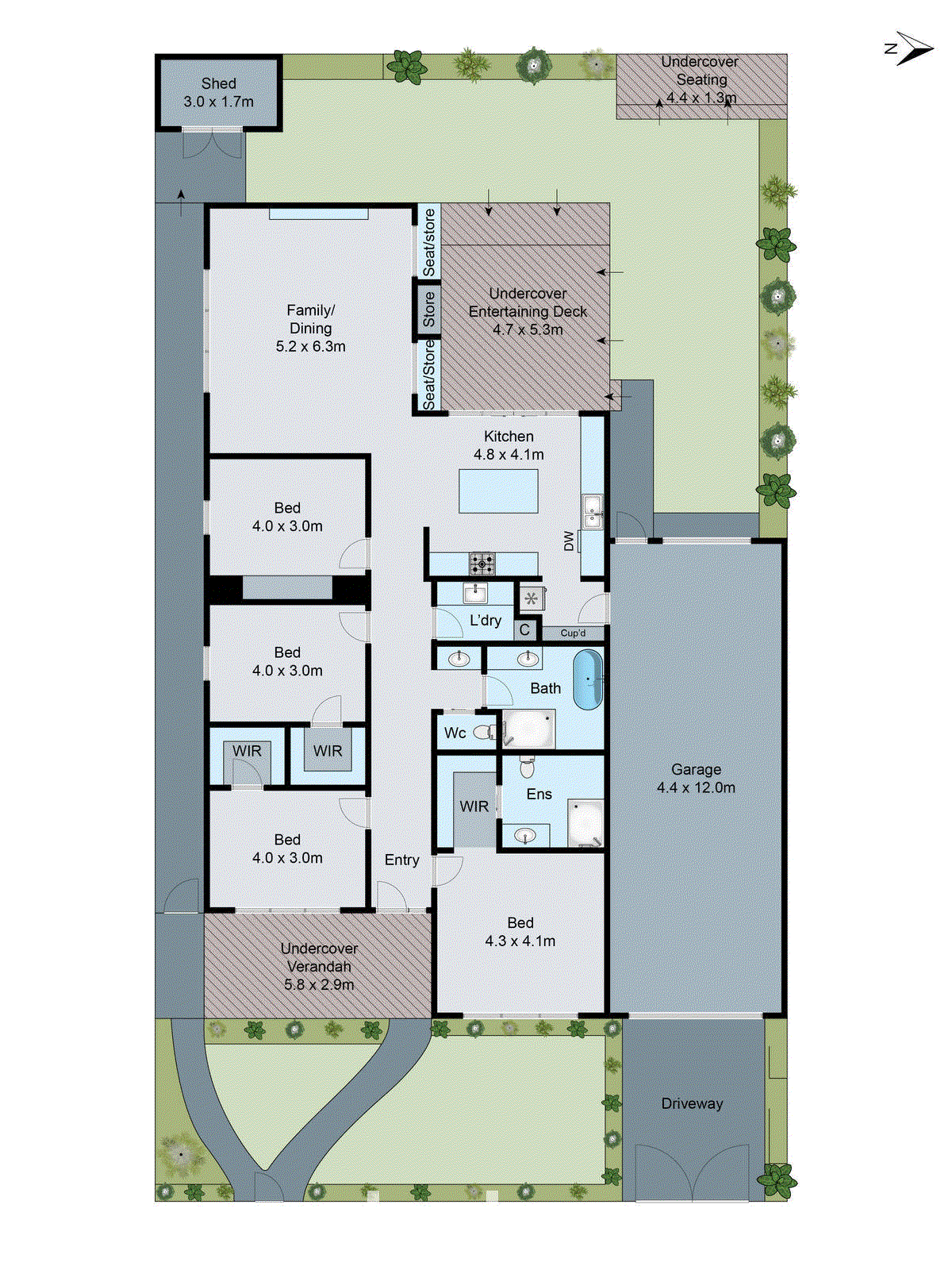 3 Guthrie Avenue, North Geelong VIC 3215 - Floorplan