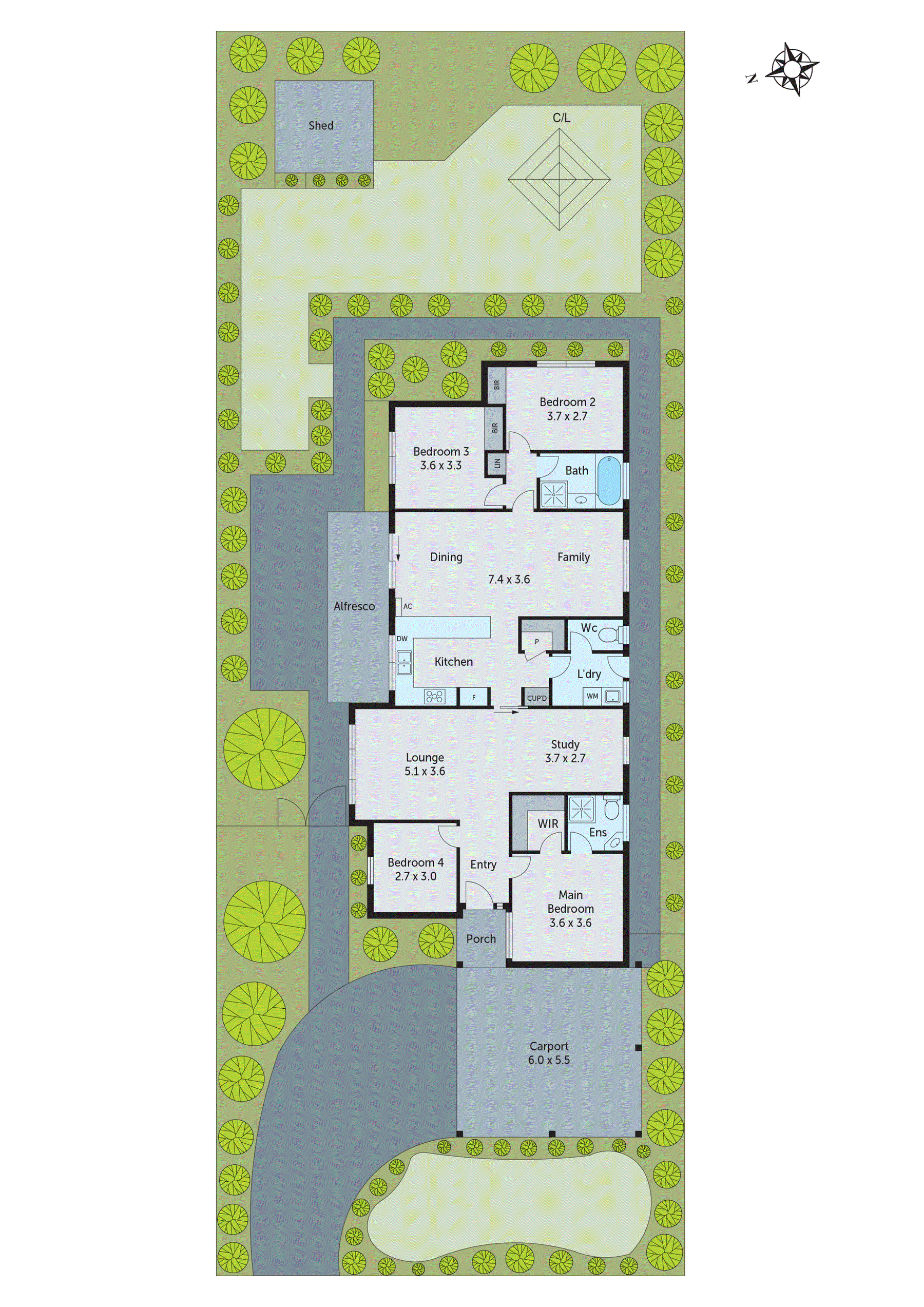 3 Gwinganna Drive, Clifton Springs VIC 3222 - Floorplan