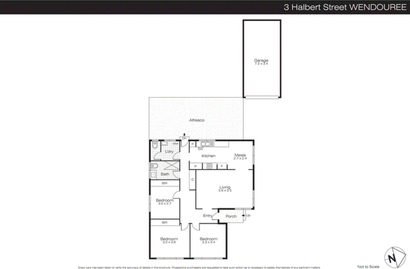 3 Halbert Street, Wendouree VIC 3355 - Floorplan