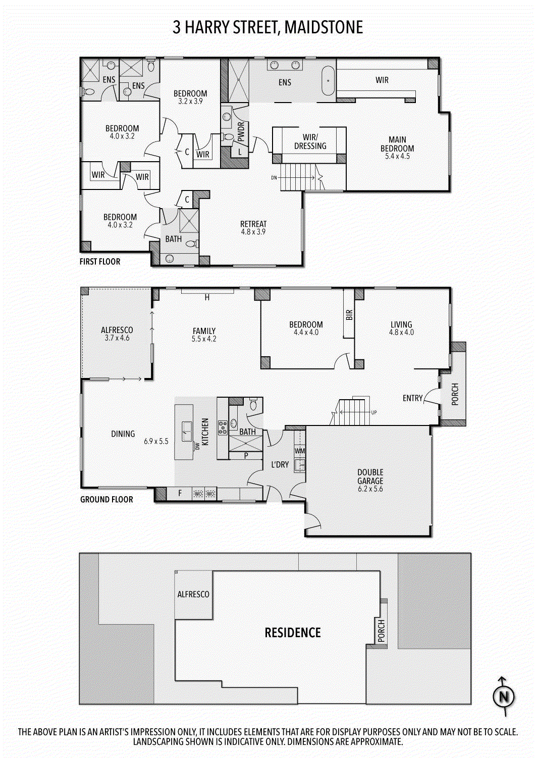 3 Harry Street, Maidstone VIC 3012 - Floorplan