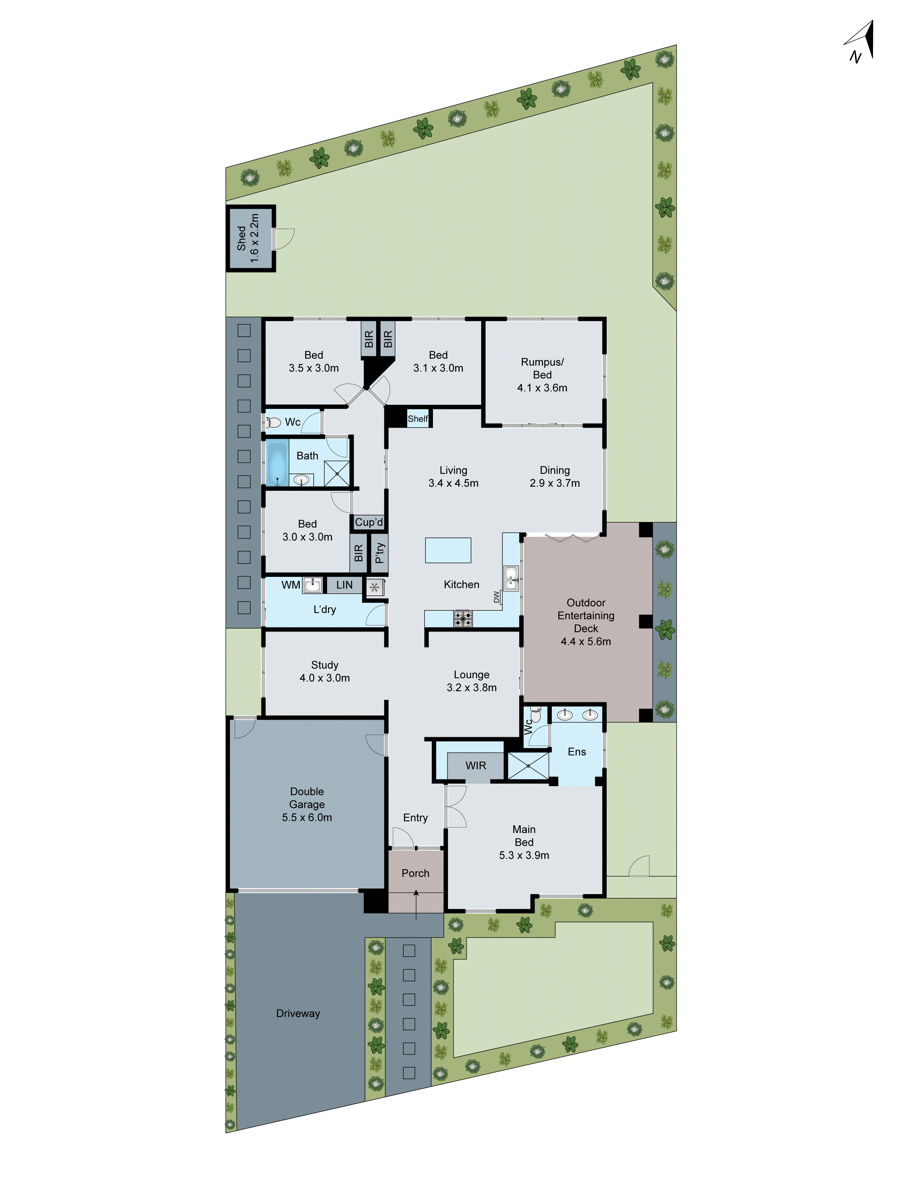 3 Harvey Avenue, Armstrong Creek VIC 3217 - Floorplan