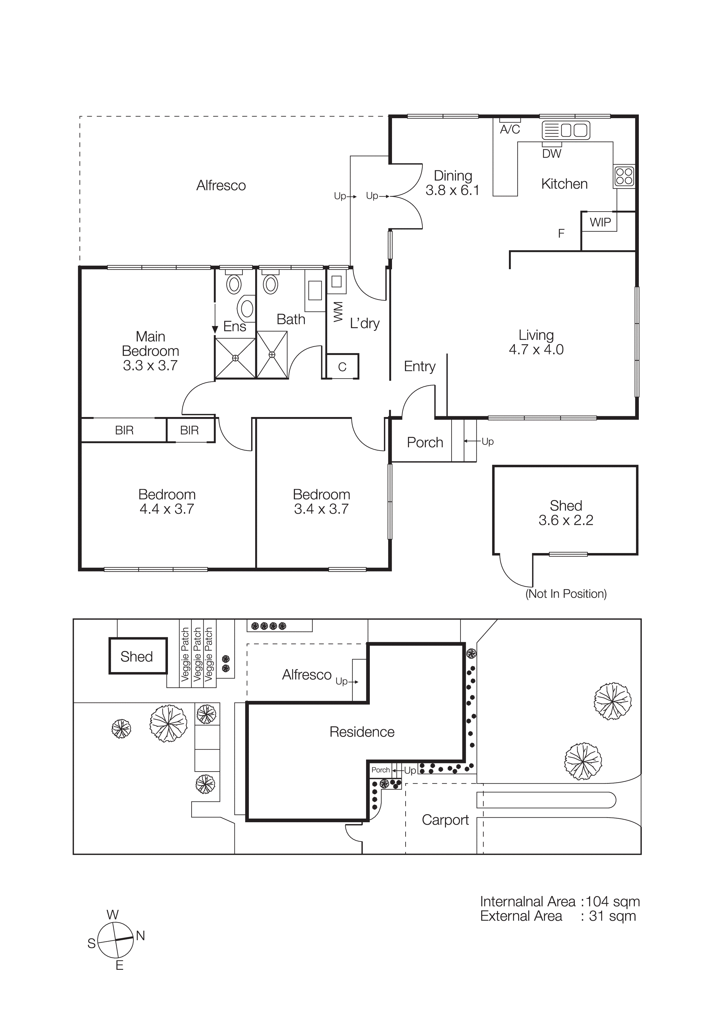 3 Haslam Street, Seaford VIC 3198 - Floorplan