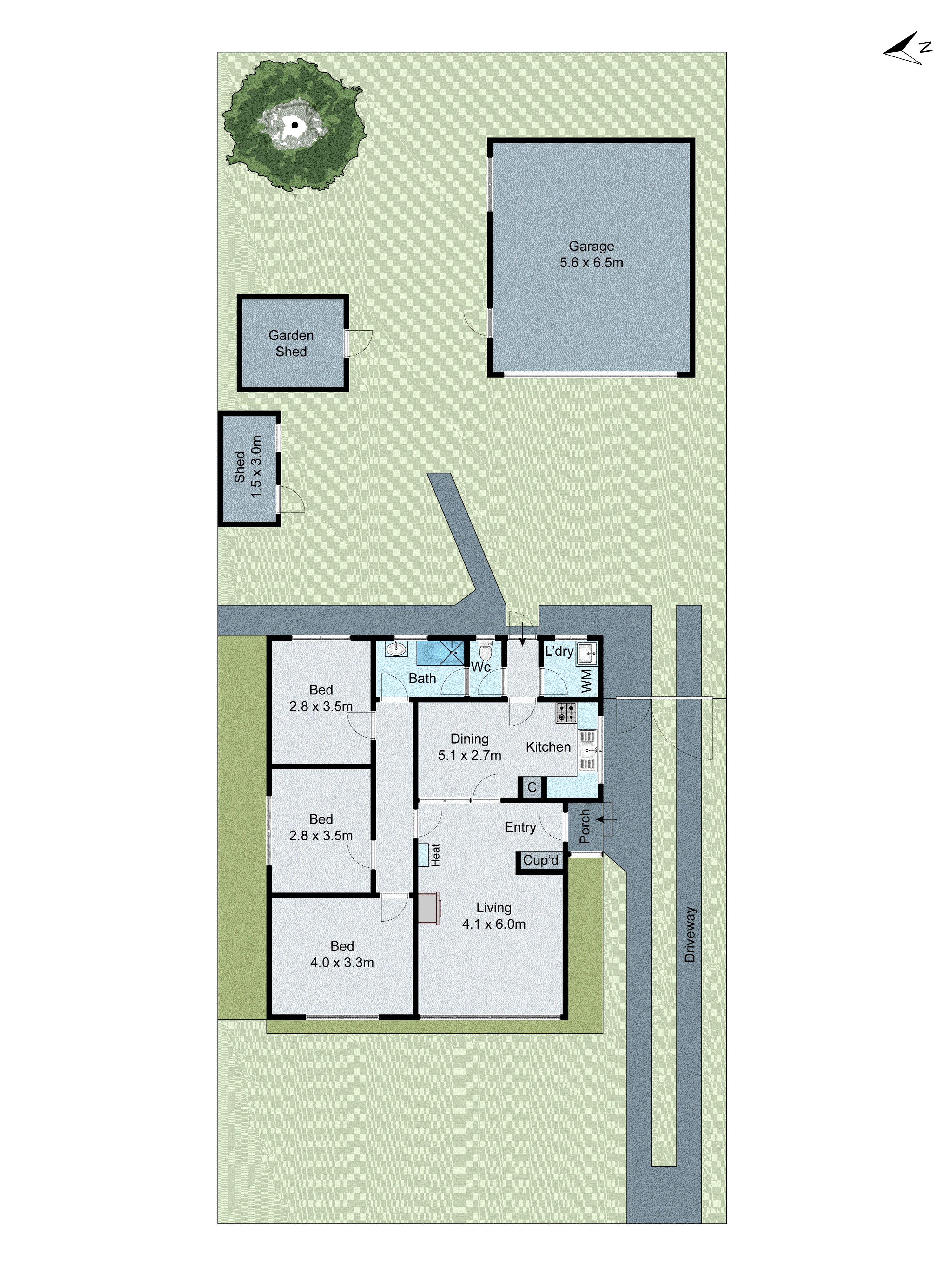 3 Jamieson Street, Thomson VIC 3219 - Floorplan