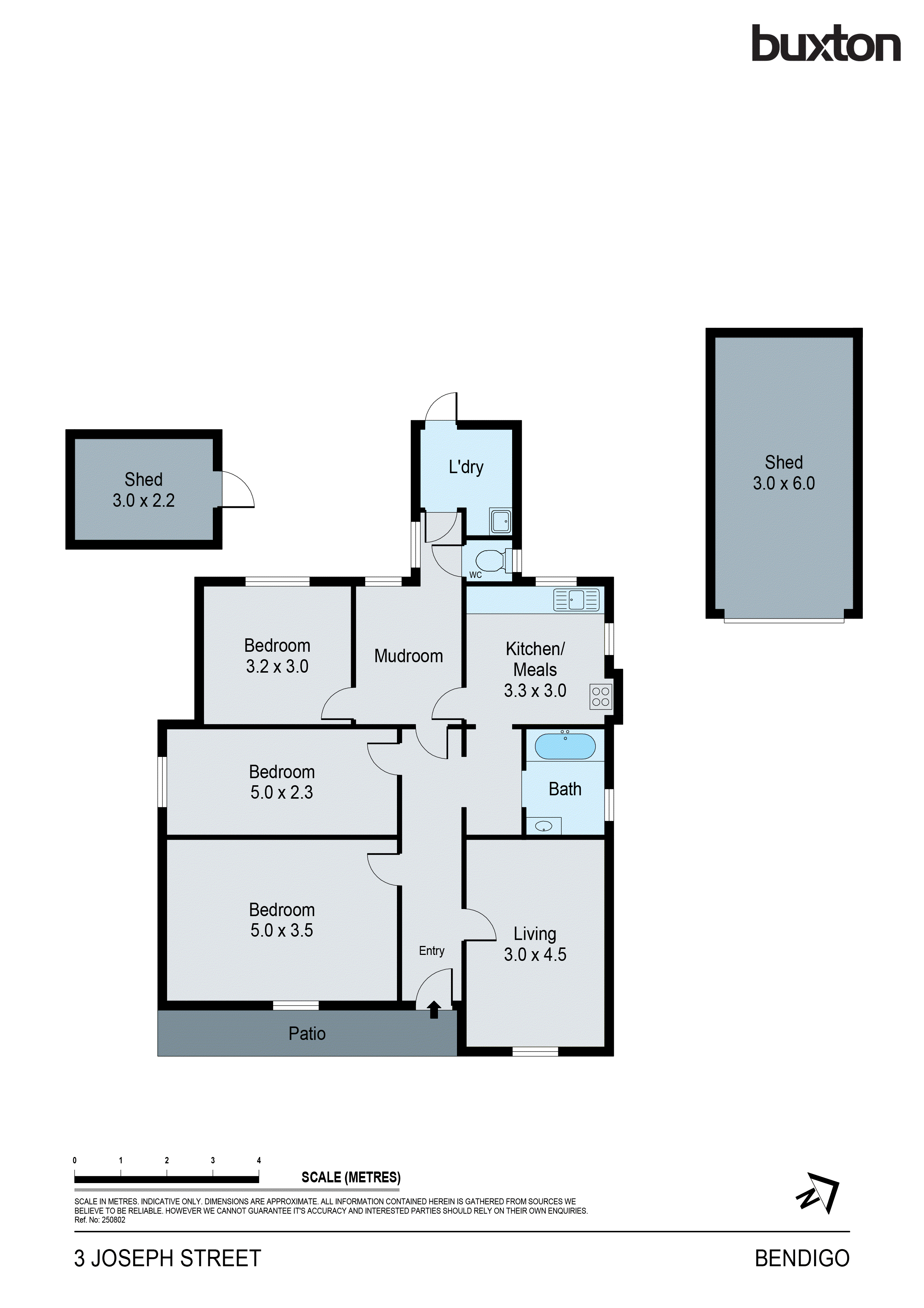 3 Joseph Street, Bendigo VIC 3550 - Floorplan
