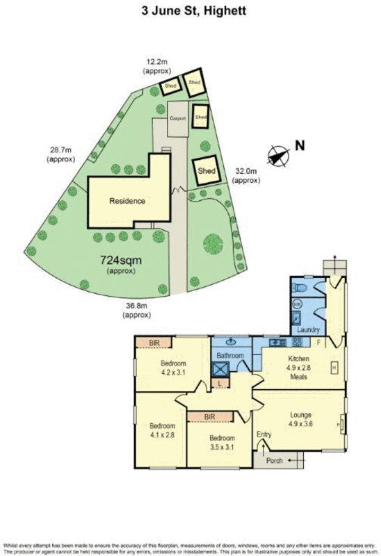 3 June Street, Highett VIC 3190 - Floorplan