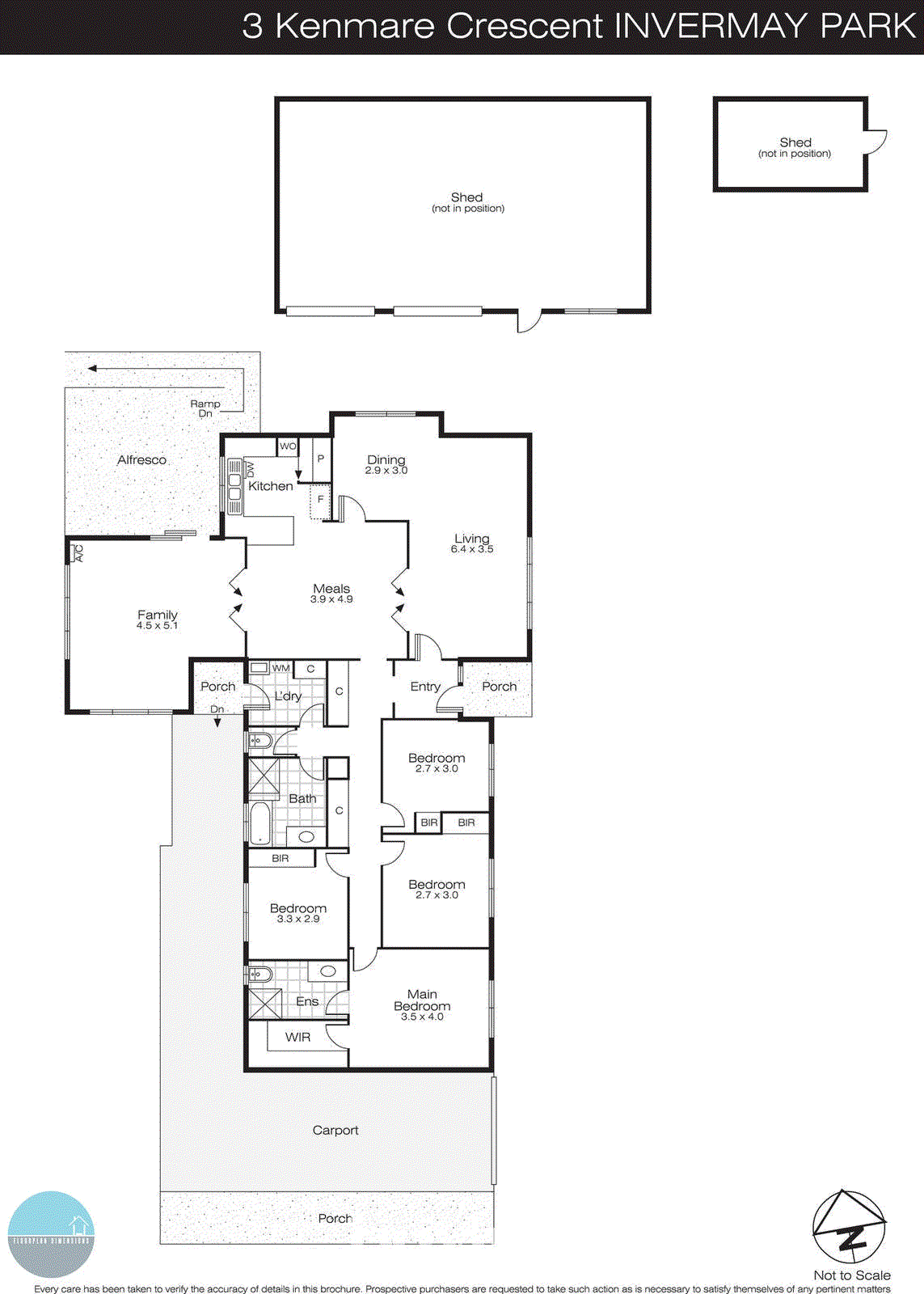 3 Kenmare Crescent, Invermay Park VIC 3350 - Floorplan