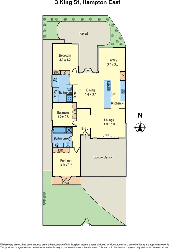3 King Street, Hampton East VIC 3188 - Floorplan