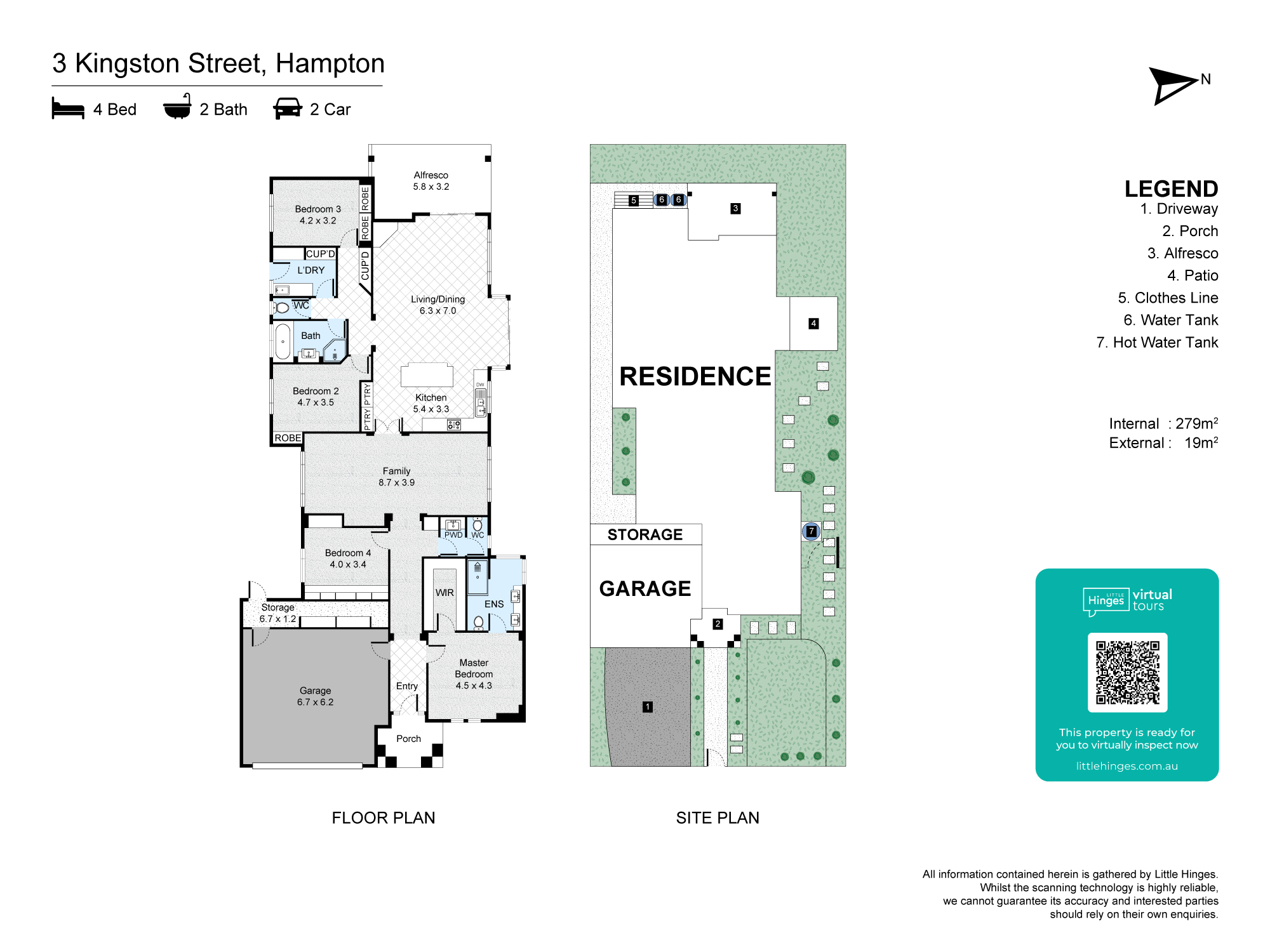 3 Kingston Street, HAMPTON VIC 3188 - Floorplan