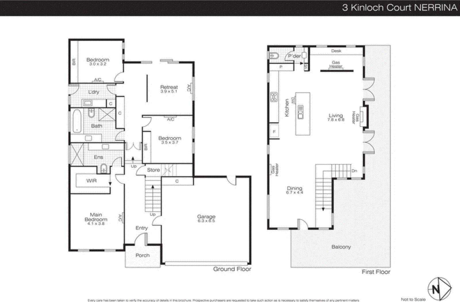 3 Kinloch Court, Nerrina VIC 3350 - Floorplan