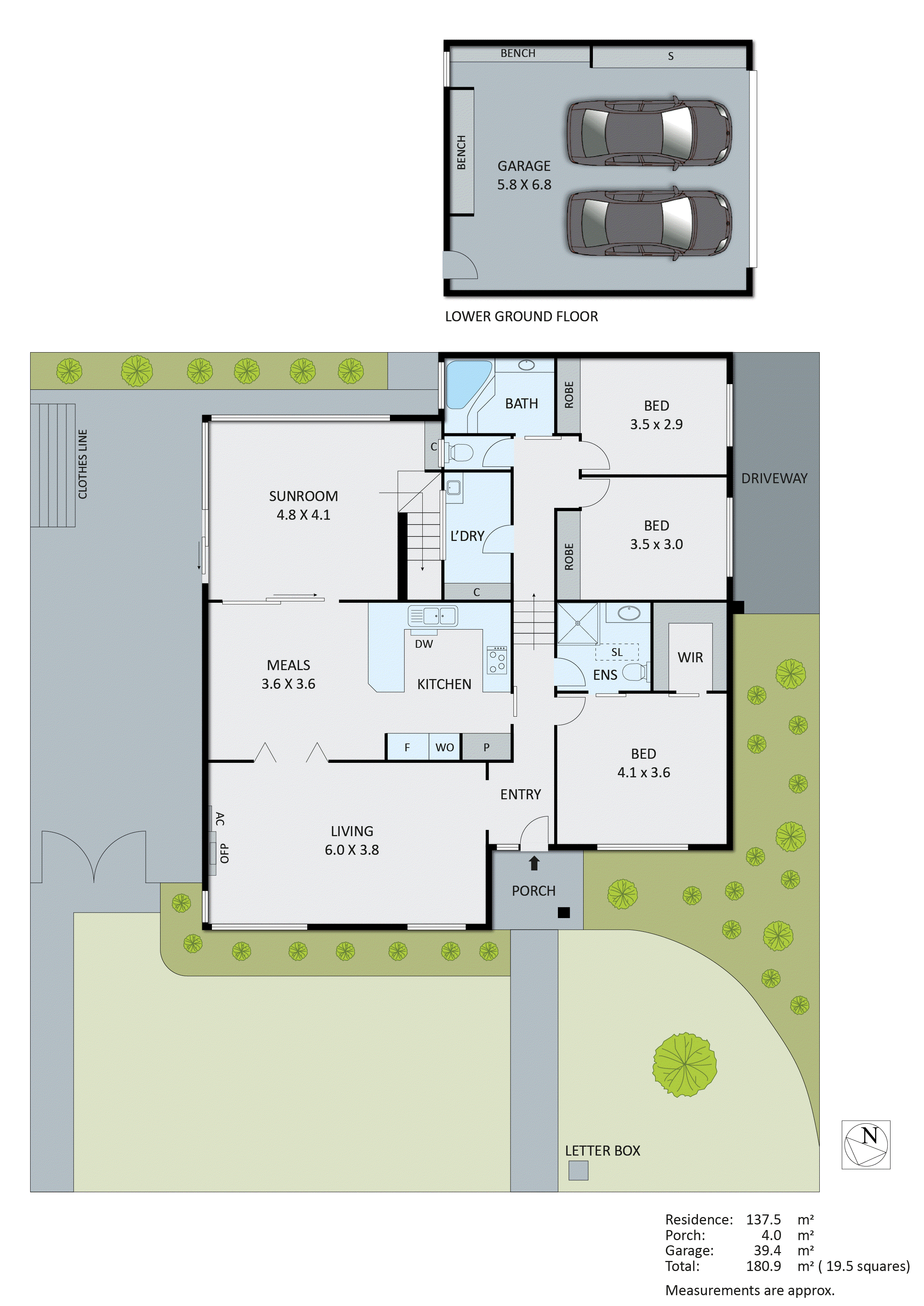 3 Lauren Close, Dingley Village VIC 3172 - Floorplan