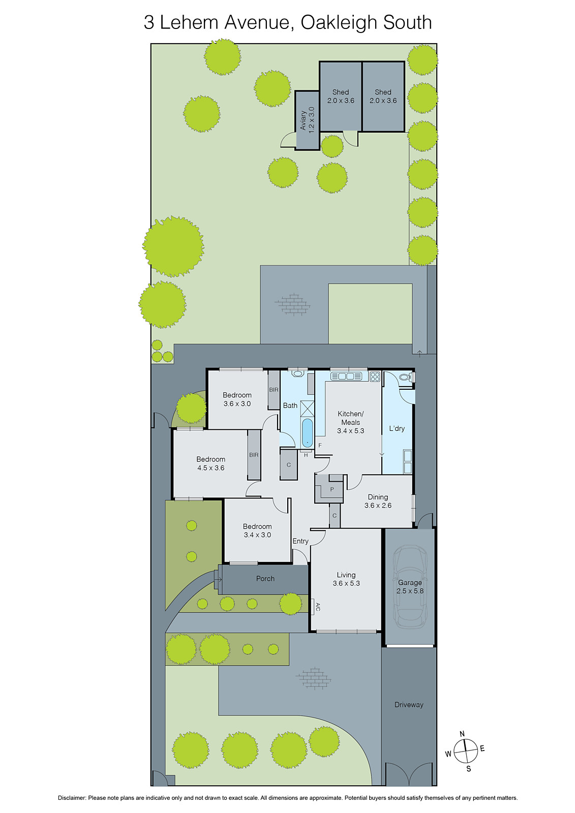 3 Lehem Avenue, Oakleigh South VIC 3167 - Floorplan