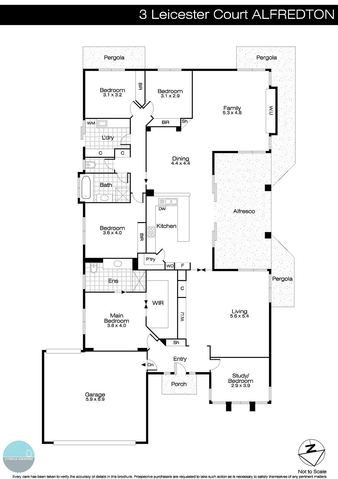 3 Leicester Court, Alfredton VIC 3350 - Floorplan