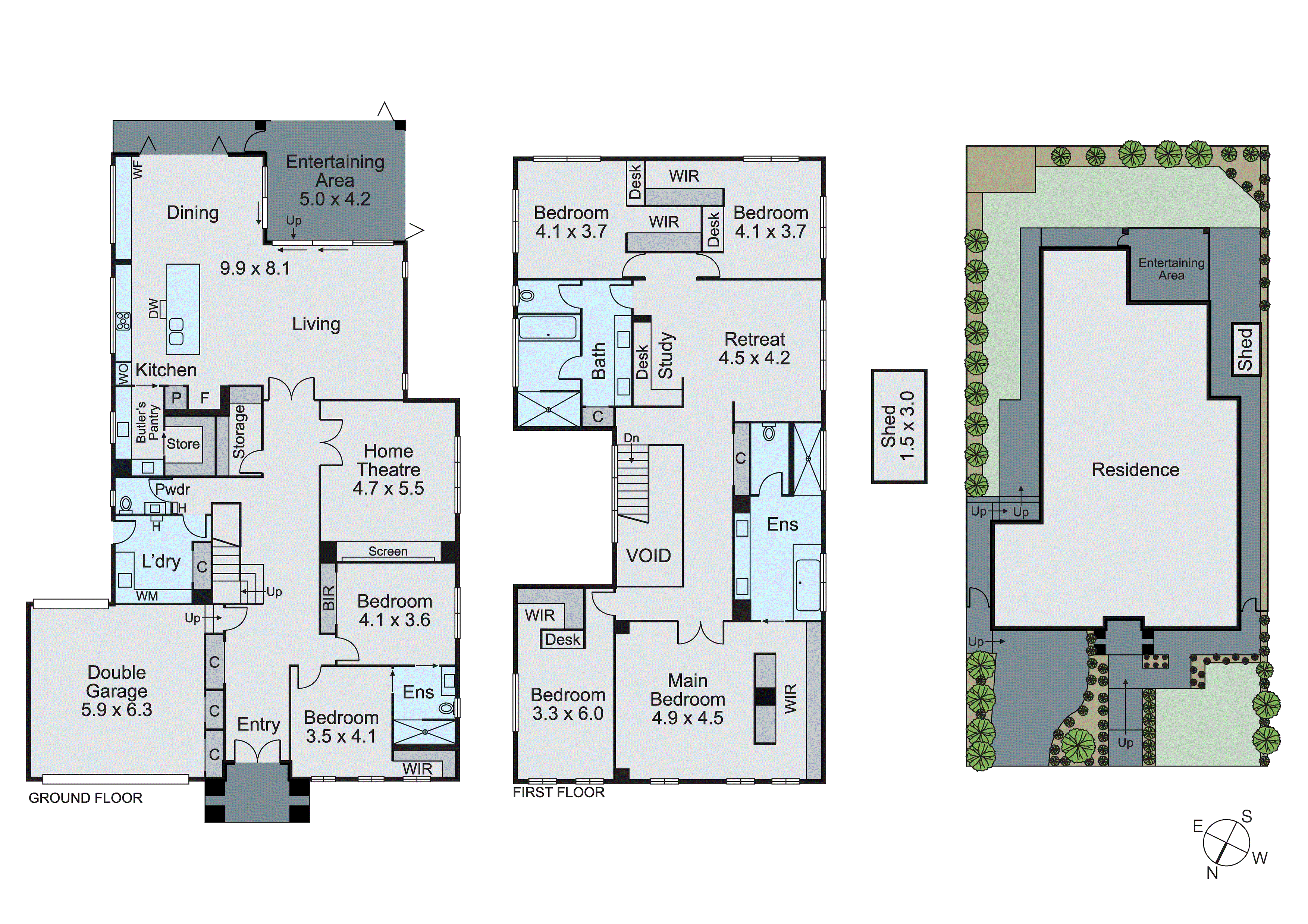 3 Lerina Place, Wheelers Hill VIC 3150 - Floorplan