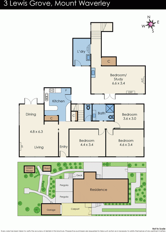 3 Lewis Grove, MOUNT WAVERLEY VIC 3149 - Floorplan