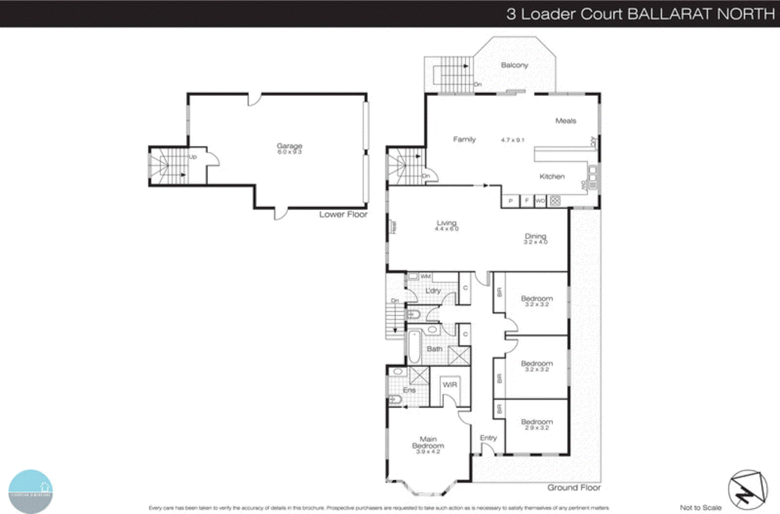 3 Loader Court, Ballarat North VIC 3350 - Floorplan