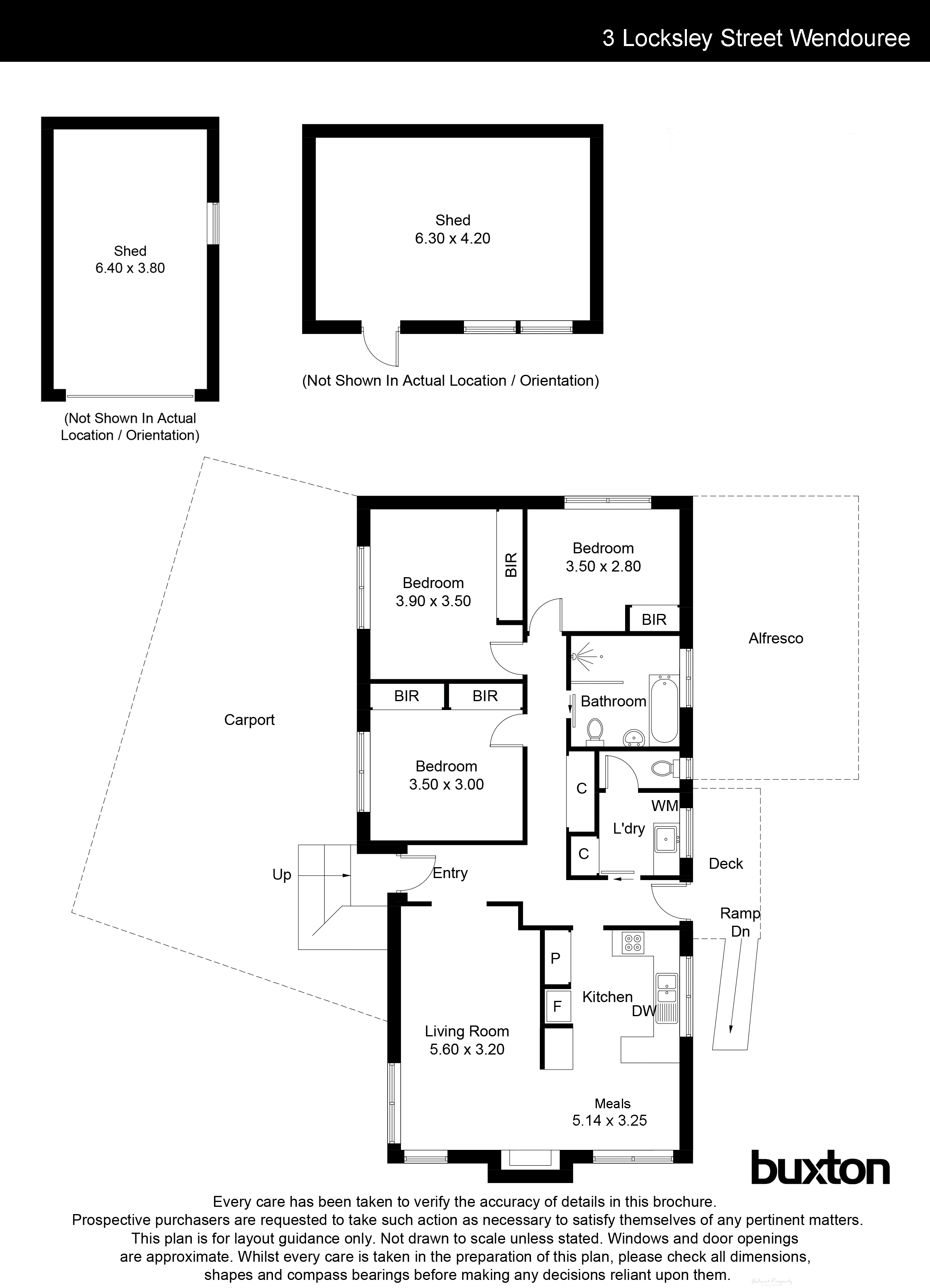 3 Locksley Street, Wendouree VIC 3355 - Floorplan