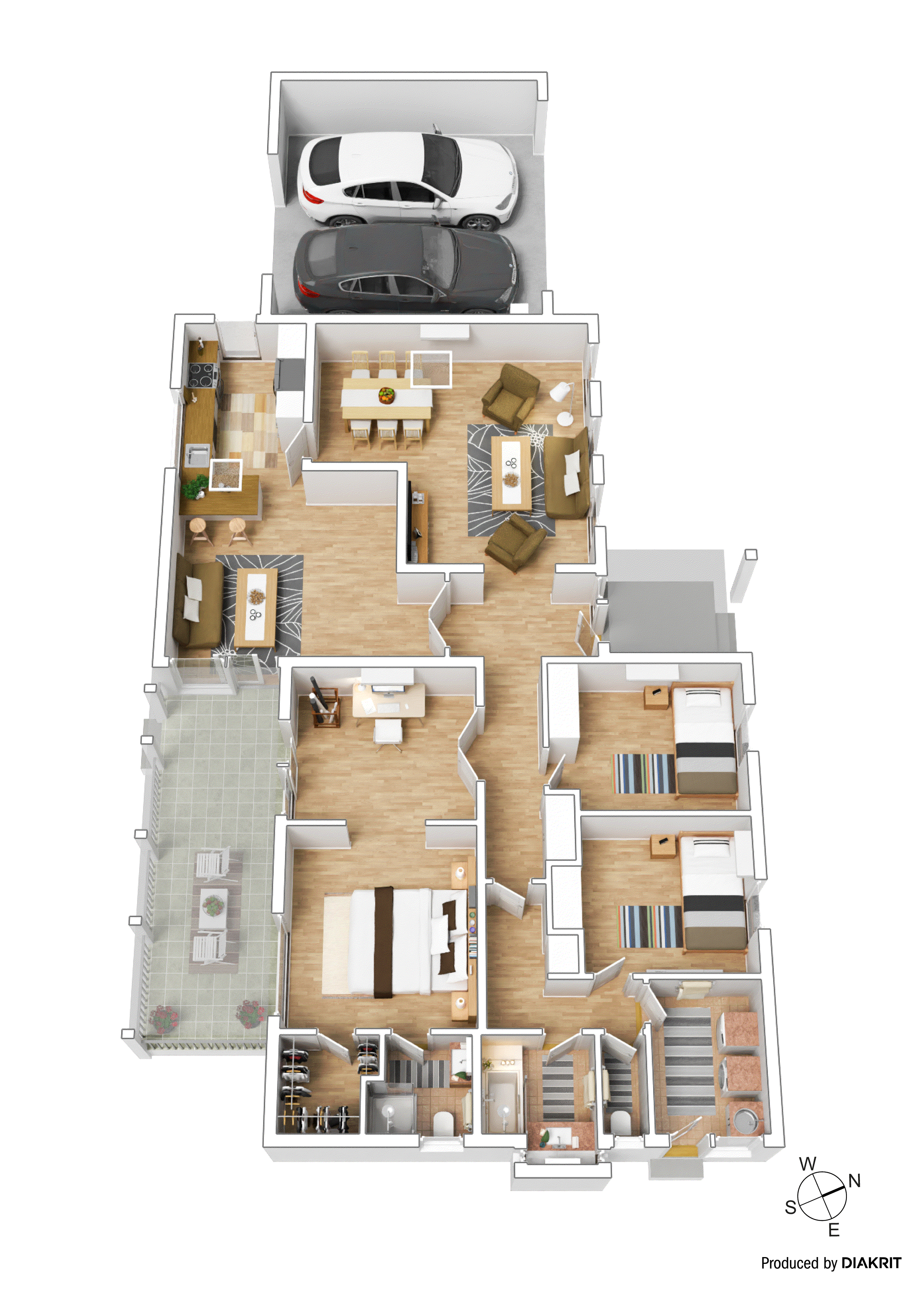 3 Locum Court, Wheelers Hill VIC 3150 - Floorplan