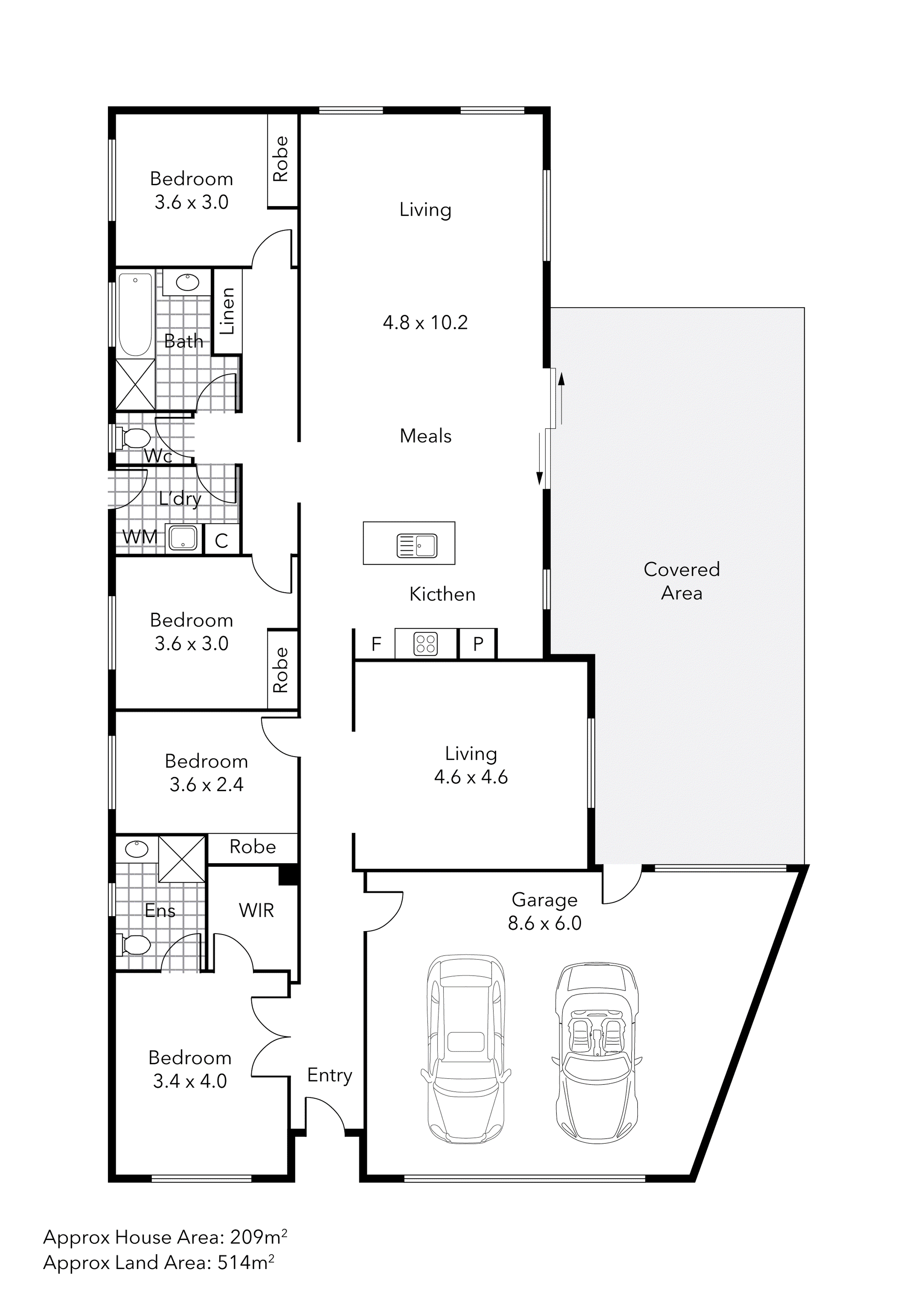 3 Luka Court, Sebastopol VIC 3356 - Floorplan