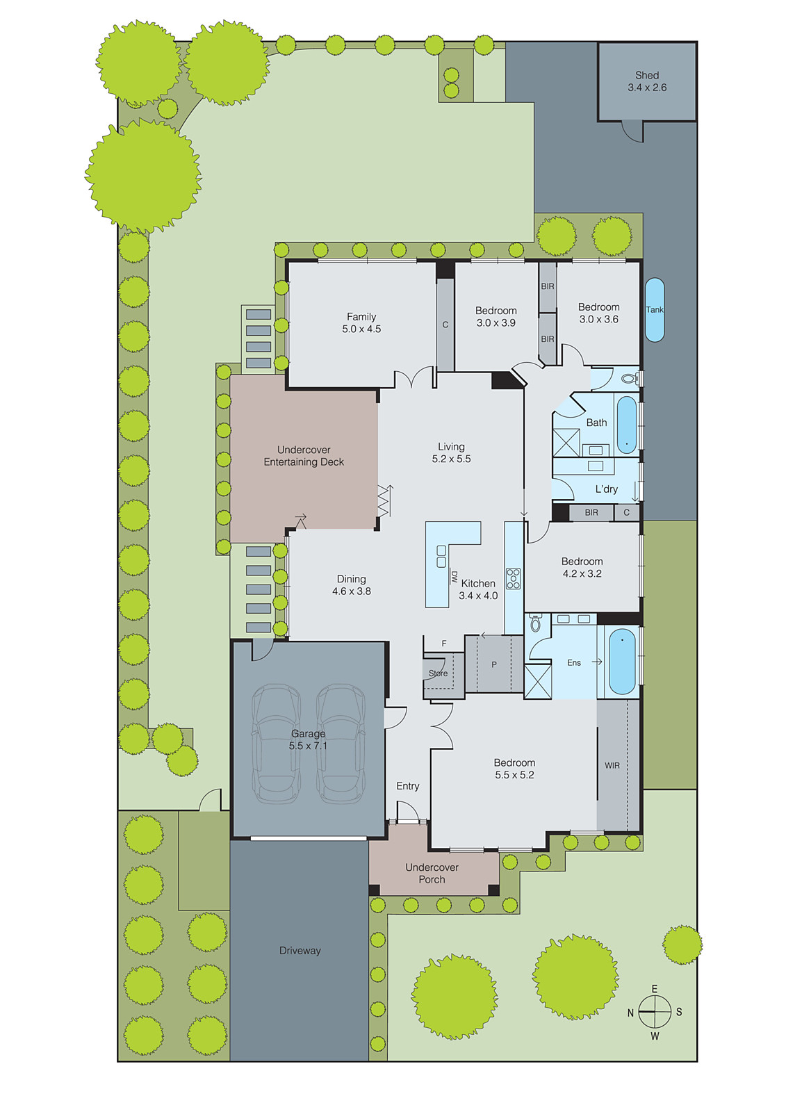3 Lynch Court, Highton VIC 3216 - Floorplan