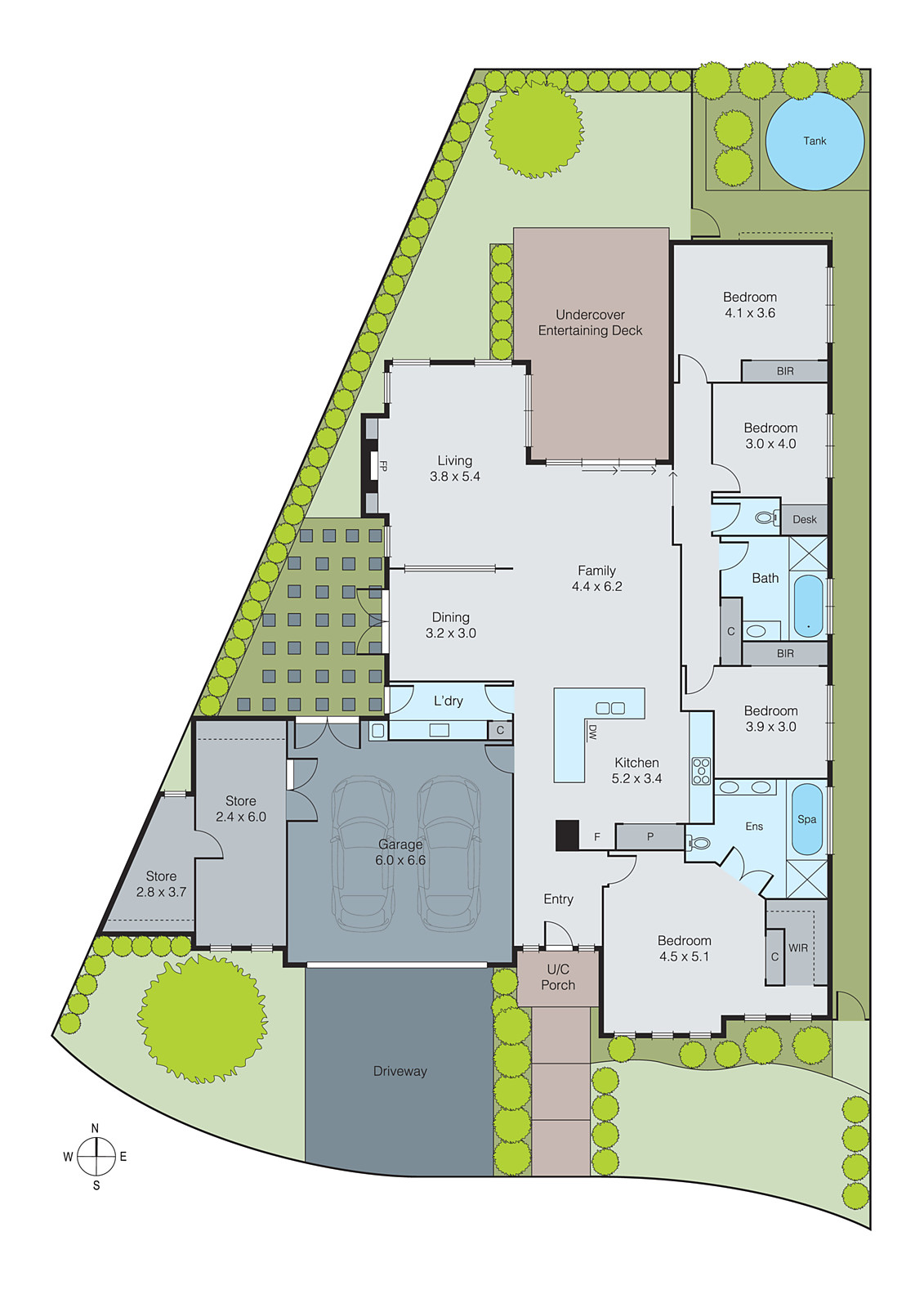 3 Macken Court, Highton VIC 3216 - Floorplan