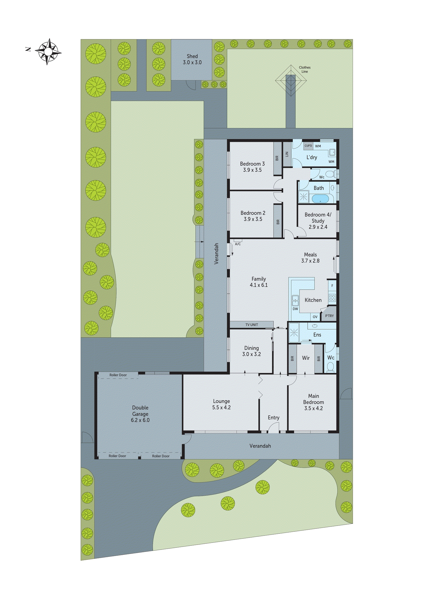 3 Mandlay Close, Leopold VIC 3224 - Floorplan