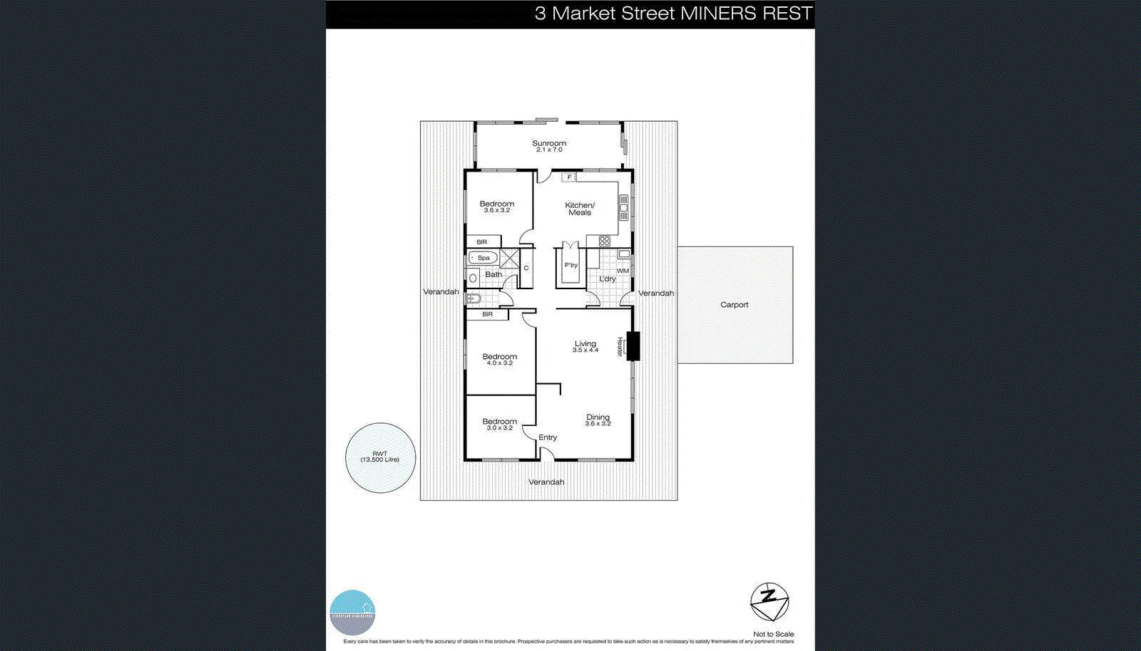 3 Market Street, Miners Rest VIC 3352 - Floorplan