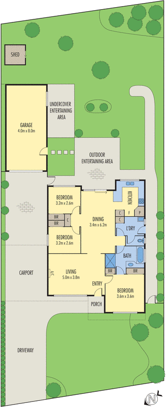3 Marlee Court, Grovedale VIC 3216 - Floorplan