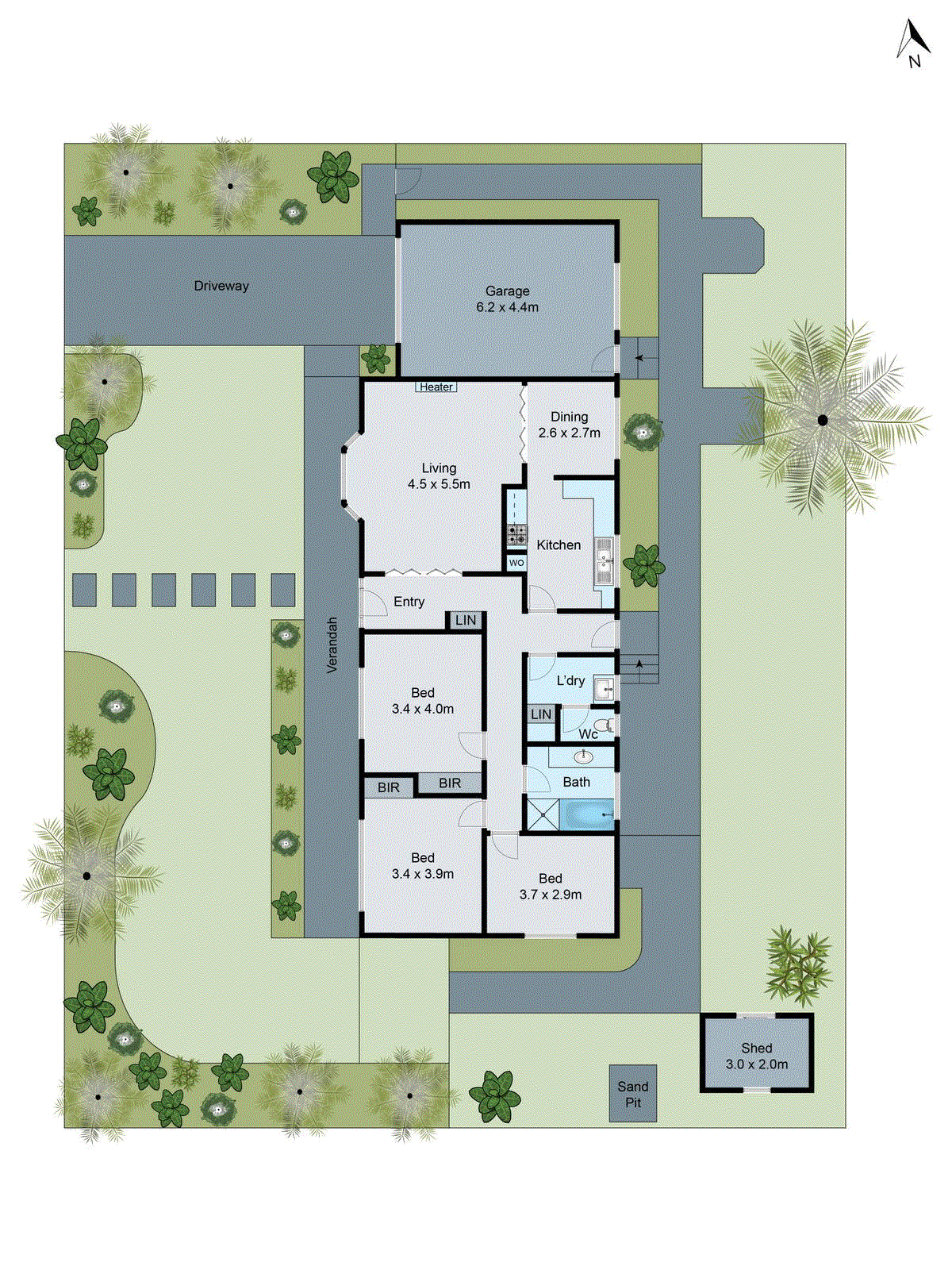 3 Marlyn Court, Highton VIC 3216 - Floorplan