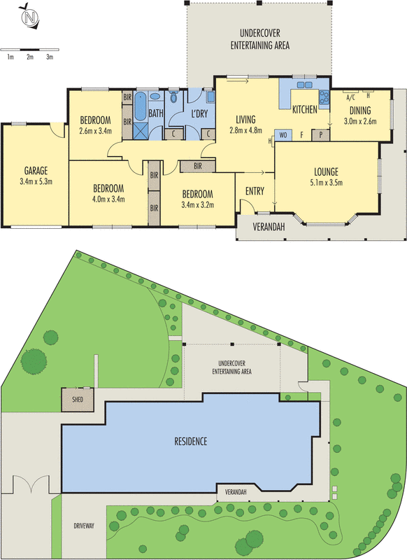 3 Mersey Court, St Albans Park VIC 3219 - Floorplan