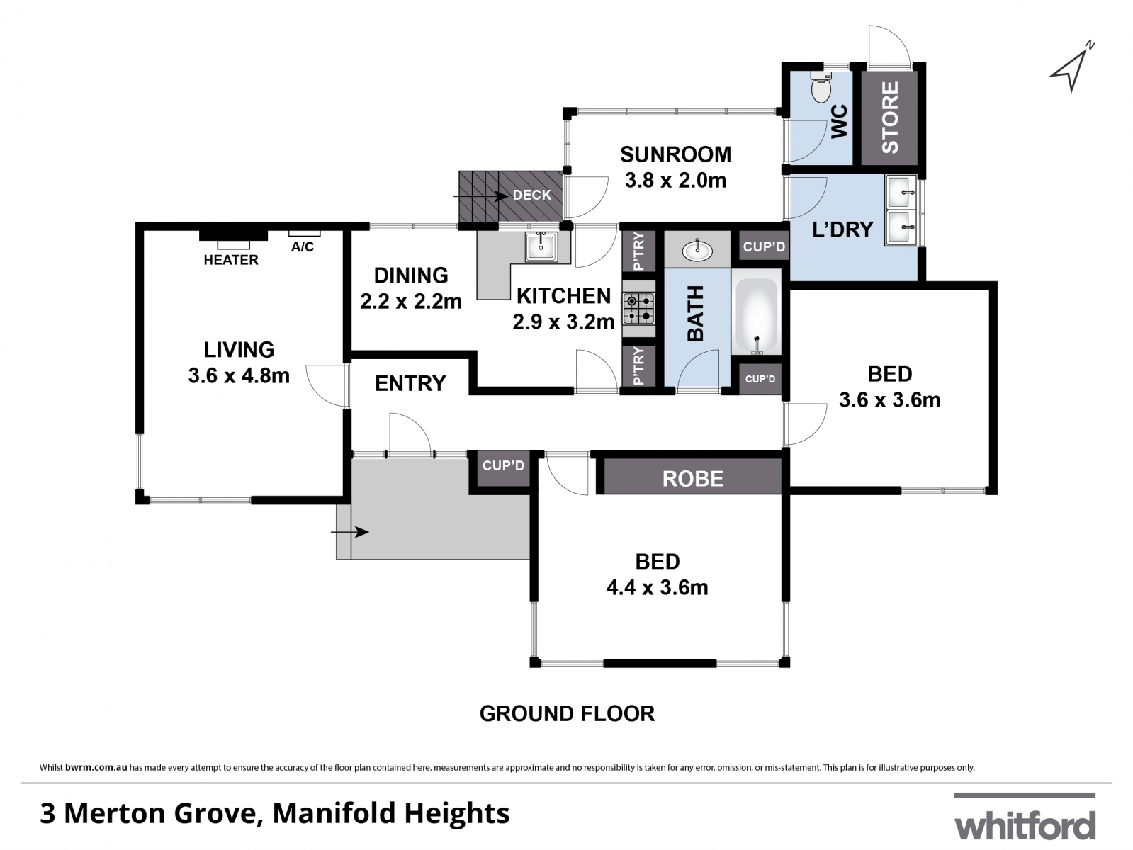 3 Merton Grove, Manifold Heights