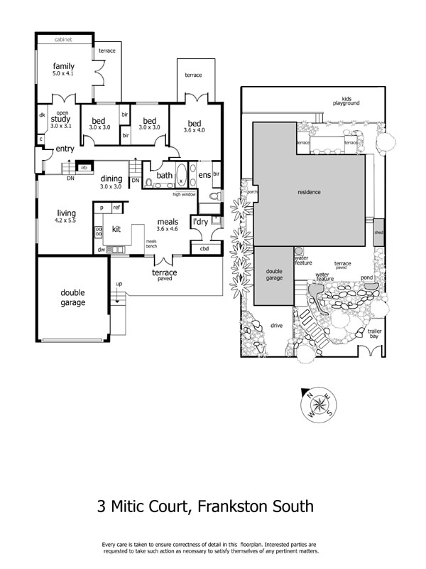 3 Mitic Court, FRANKSTON SOUTH VIC 3199 - Floorplan