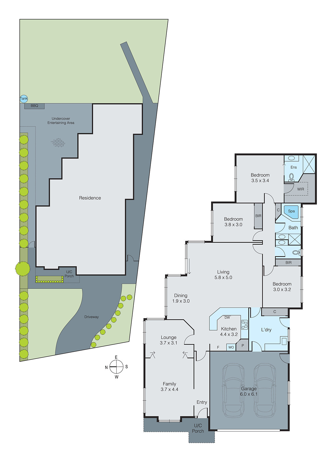 3 Monash Court, Whittington VIC 3219 - Floorplan